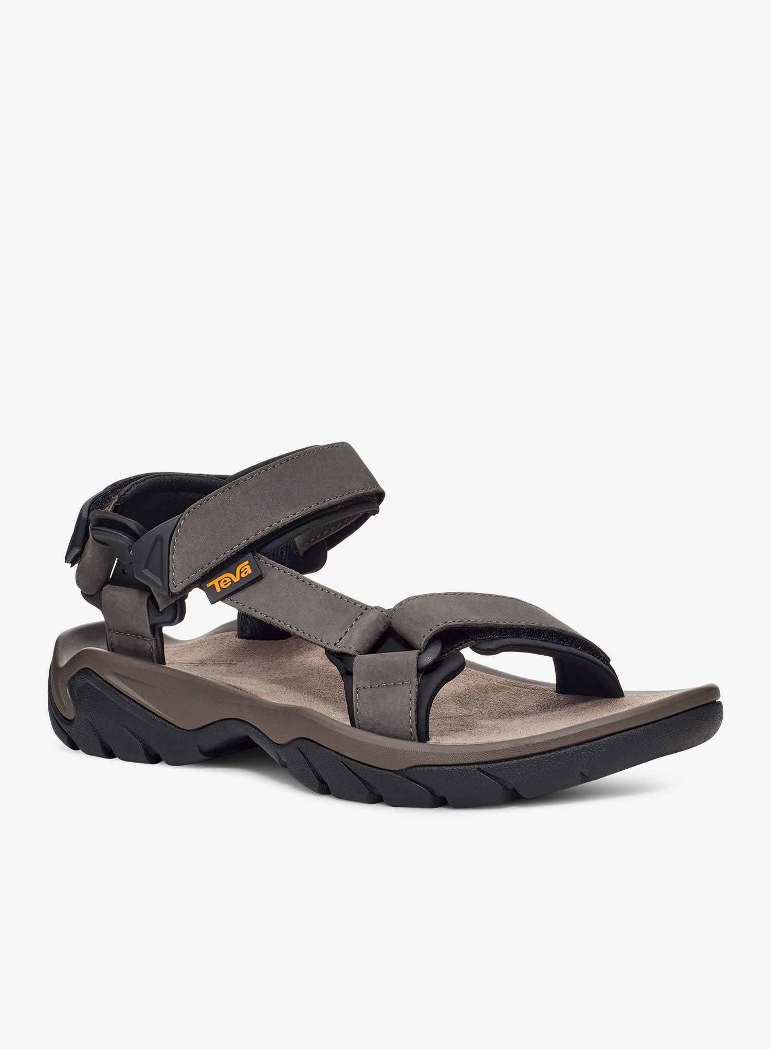 Pohodniški sandali Teva Terra Fi 5 Universal Leather - dark gull grey