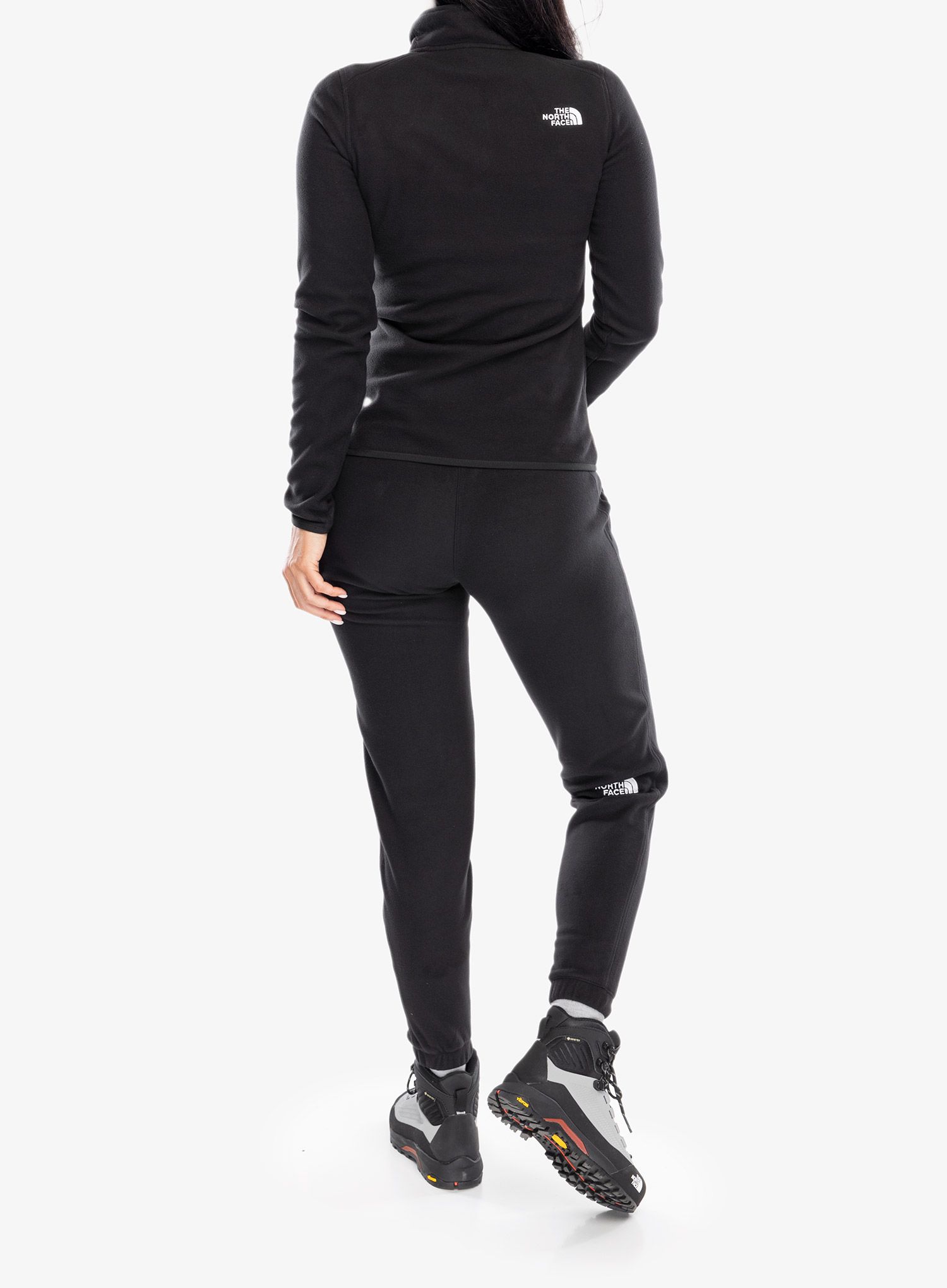 Ženski flis The North Face 100 Glacier 1/4 Zip - tnf black