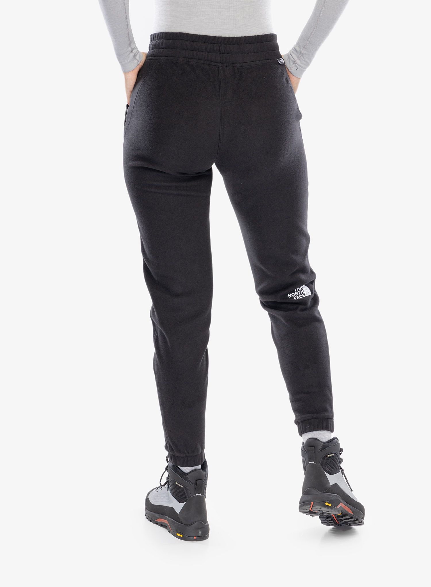Ženske pohodniške hlače The North Face 100 Glacier Jogger - tnf black