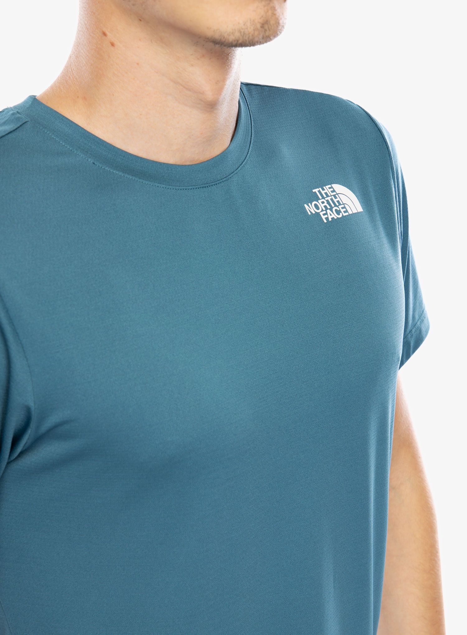 Fitness majica The North Face 24/7 S/S Tee Reg - mallard blue