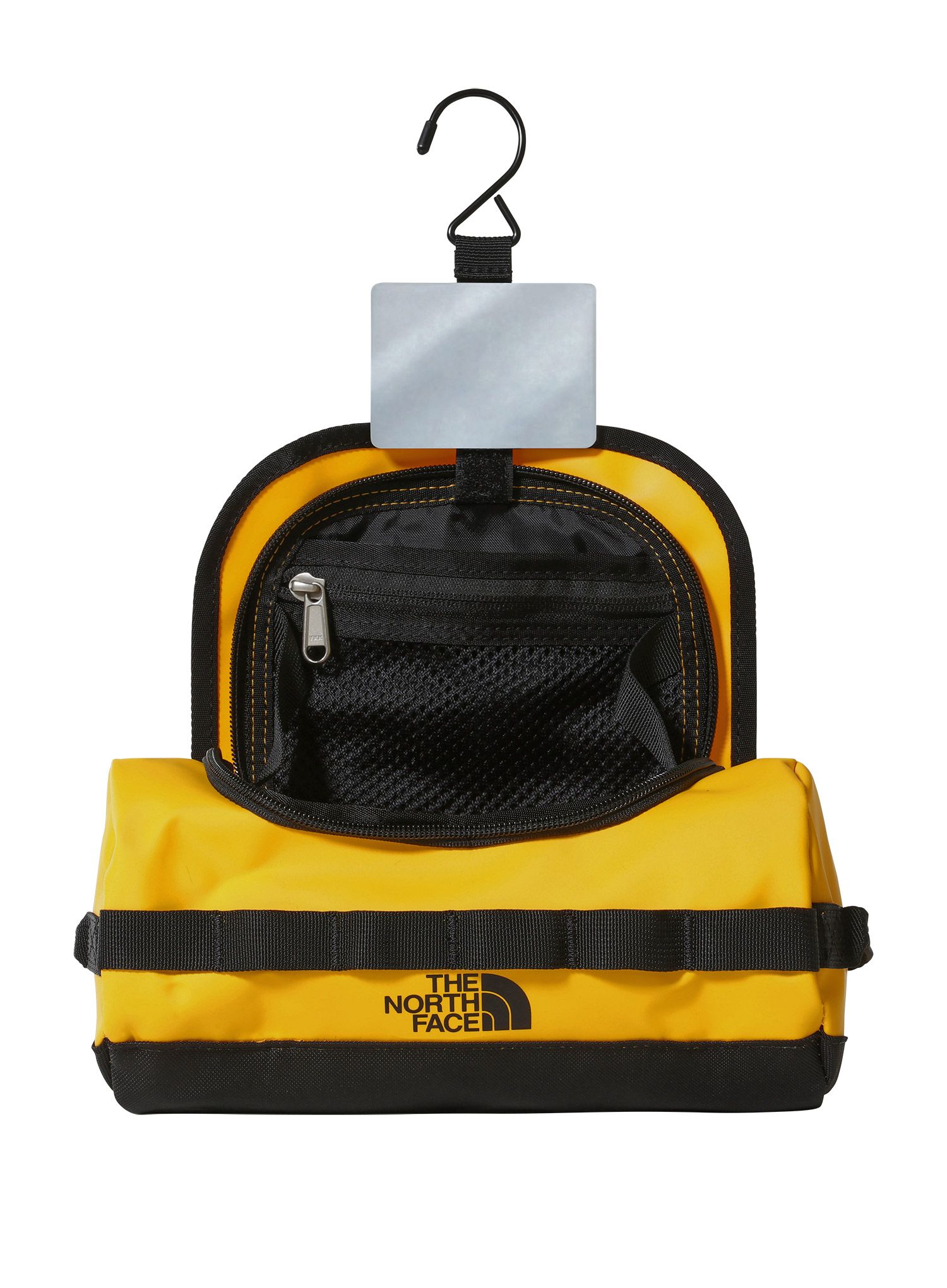 Kozmetična torbica The North Face BC Travel Canister S - summit gold/tnf black