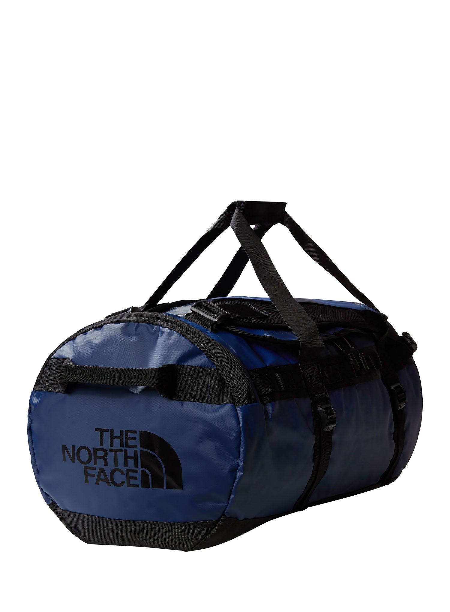 Potovalna torba The North Face Base Camp Duffel M - summit navy/tnf black