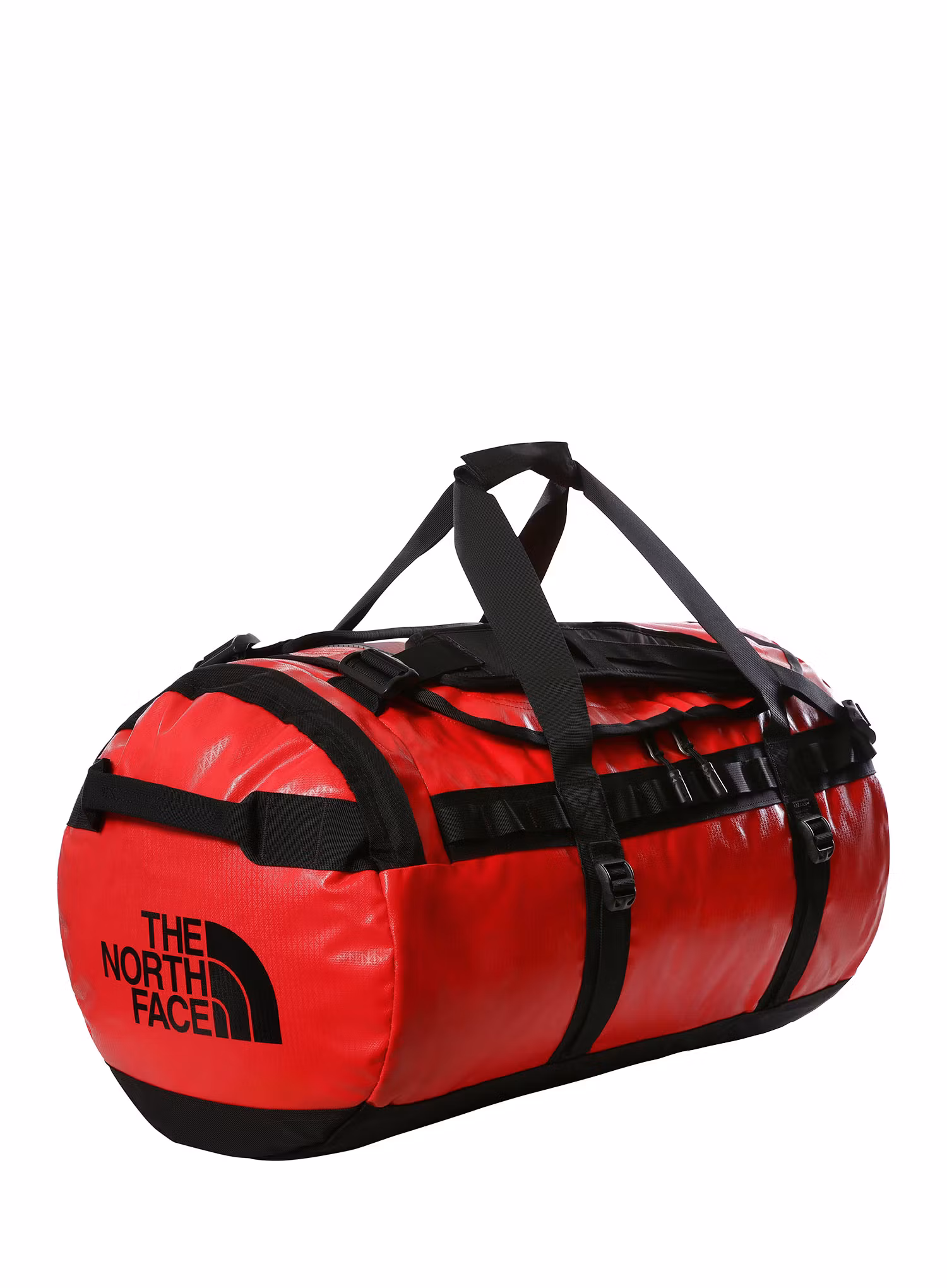 Potovalna torba The North Face Base Camp Duffel M - tnf red/tnf black
