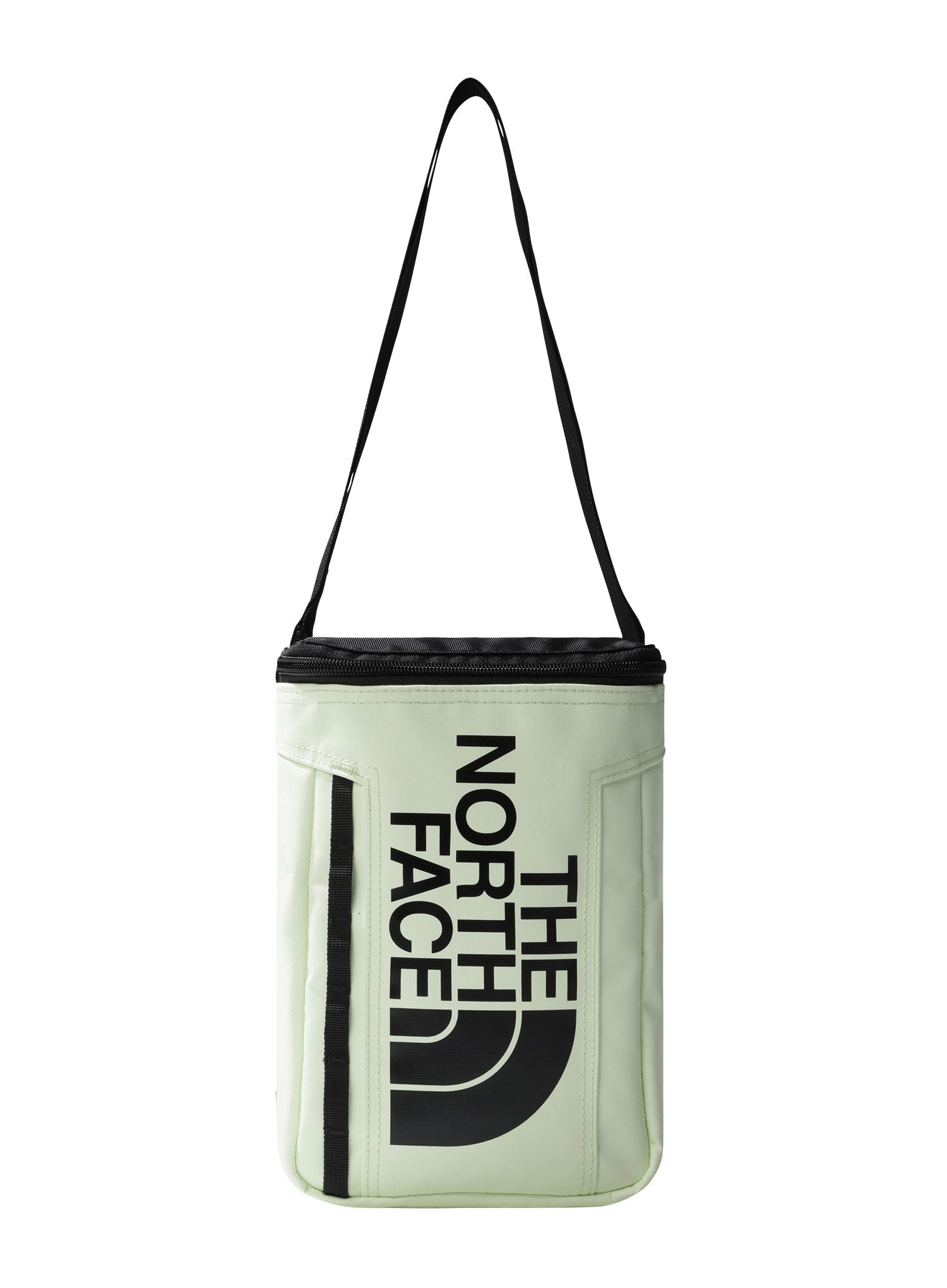 Torbica za čez ramo The North Face Base Camp Pouch - lime cream/black