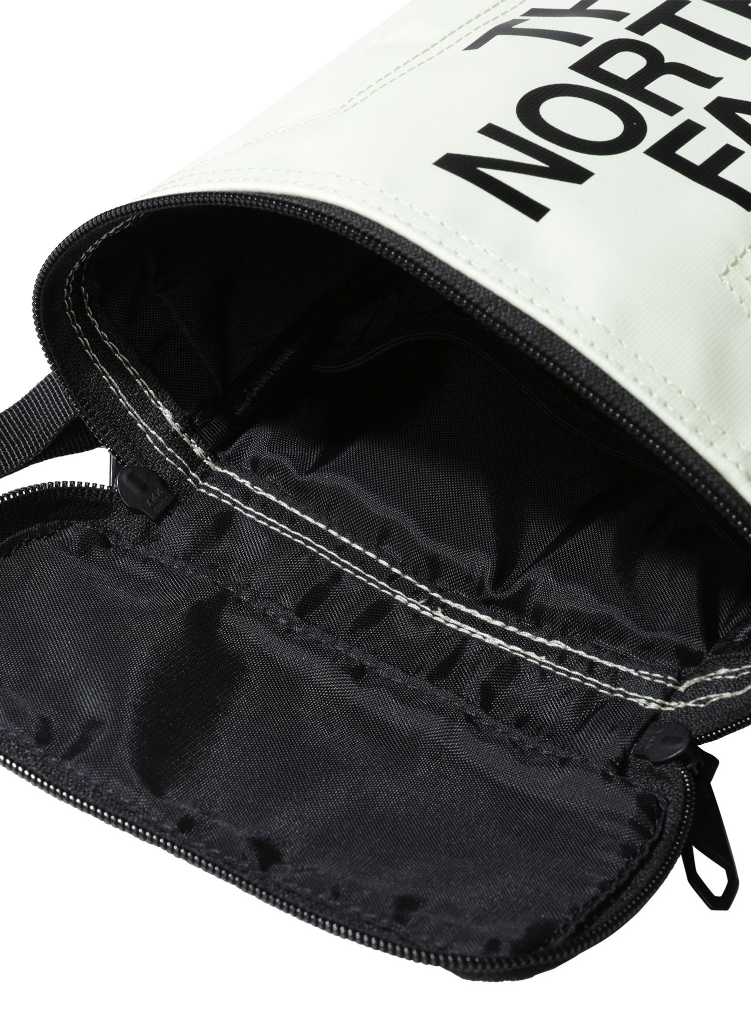 Torbica za čez ramo The North Face Base Camp Pouch - lime cream/black
