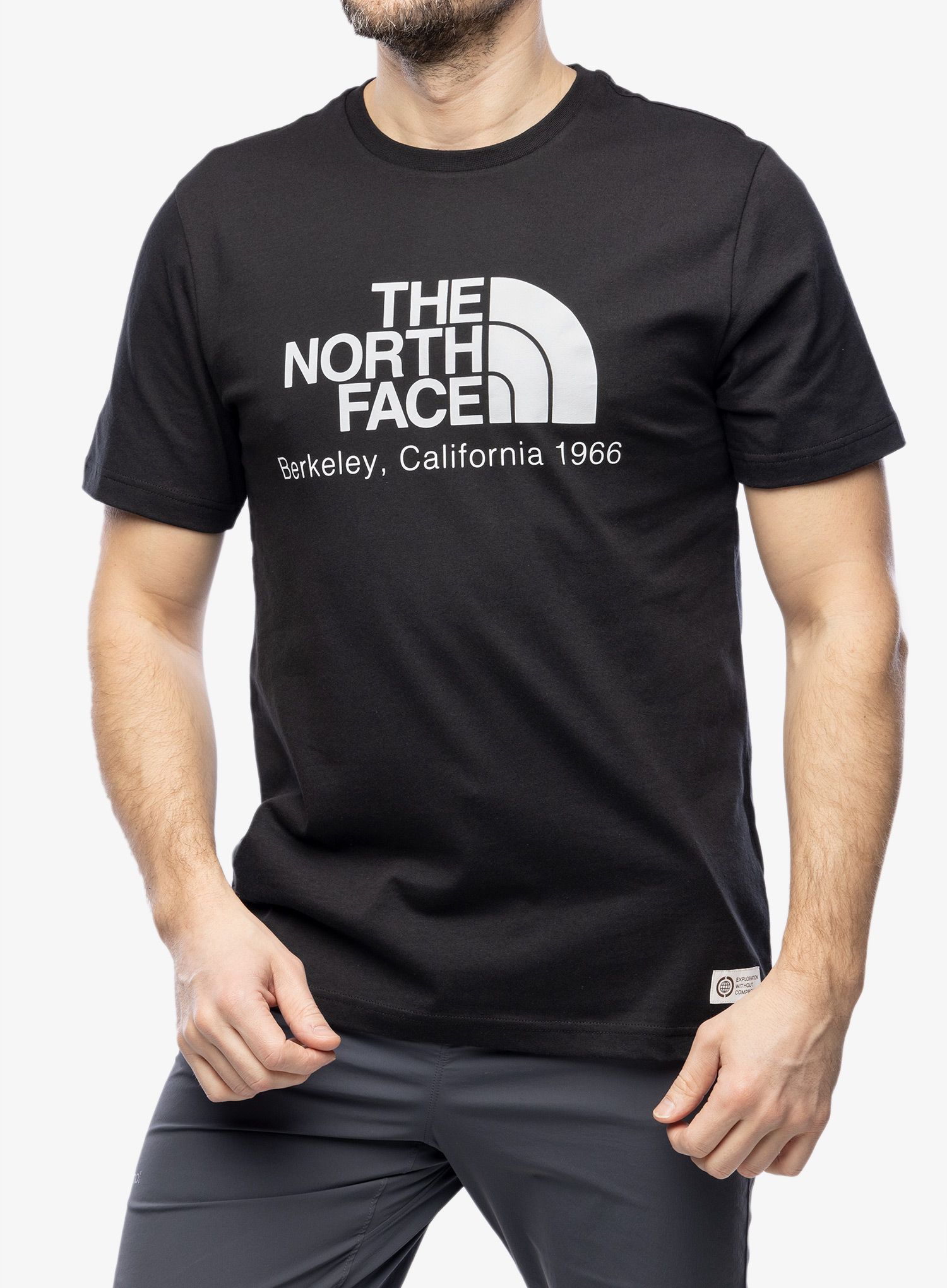 Bombažna majica moška The North Face Berkeley California S/S Tee In Scrap Mat - tnf black