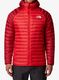 Puhovka The North Face Bettaforca Lt Down Hoodie - high risk red/garnet red