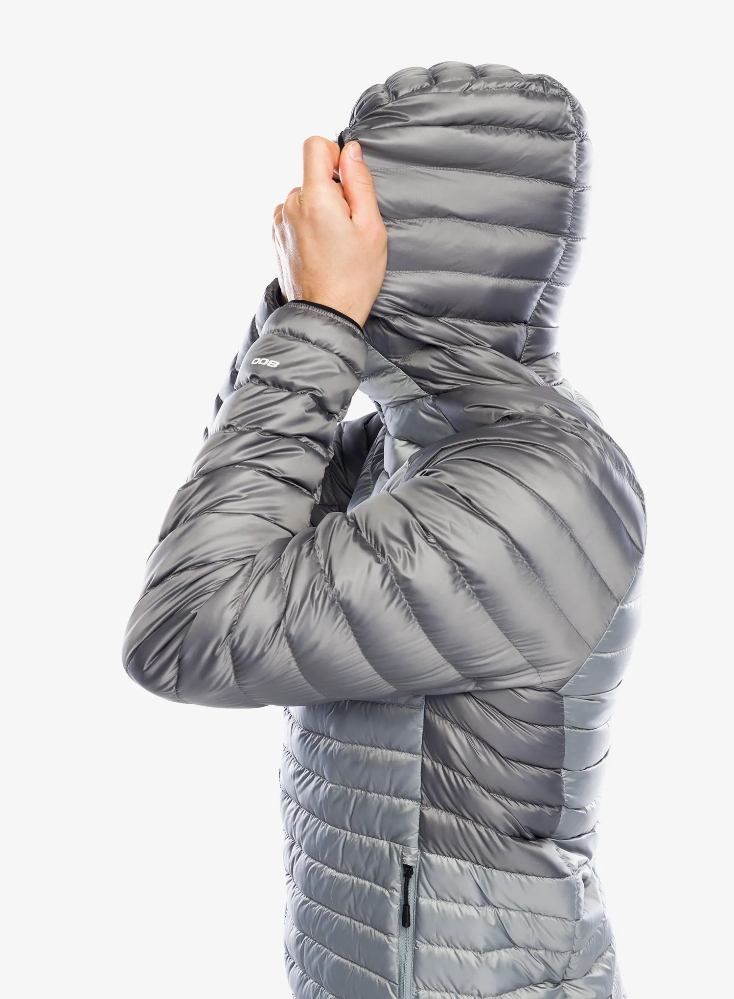 Puhovka The North Face Bettaforca Lt Down Hoodie - monument grey/smoked pearl