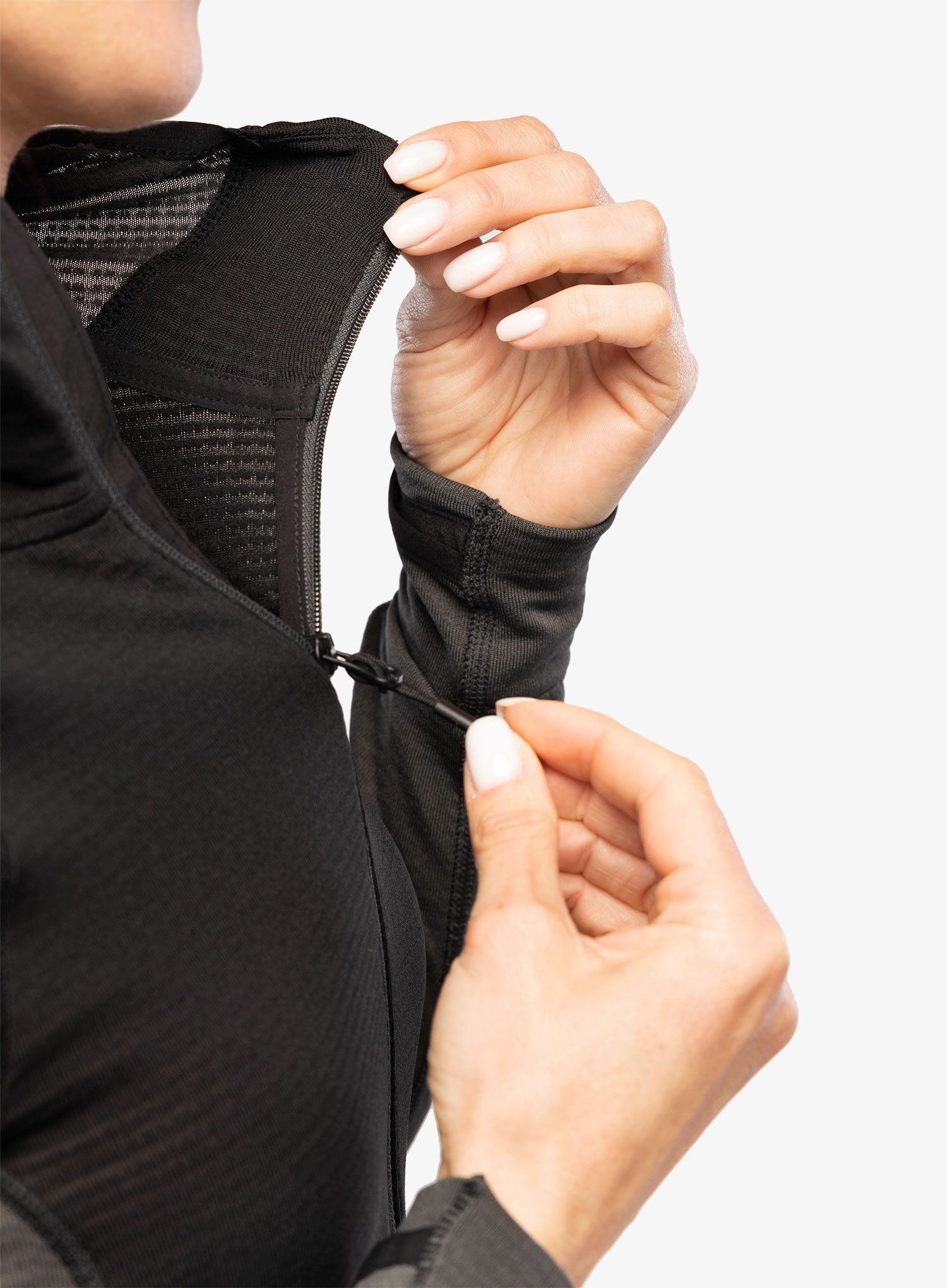 Ženska plezalna jopa The North Face Bolt Polartec Hoodie - asphalt grey