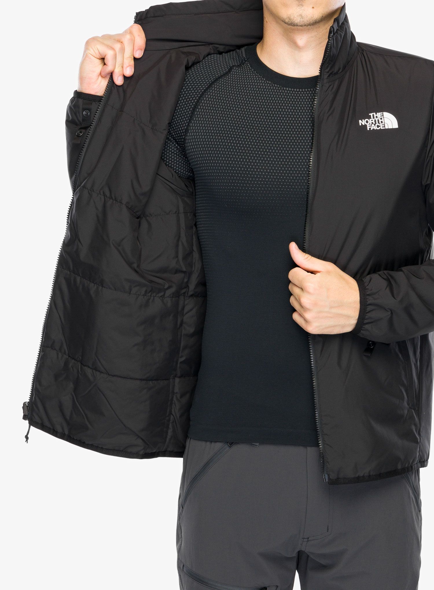 Jakna 3v1 The North Face Carto Triclimate Jacket - midnight petrol/tnf black