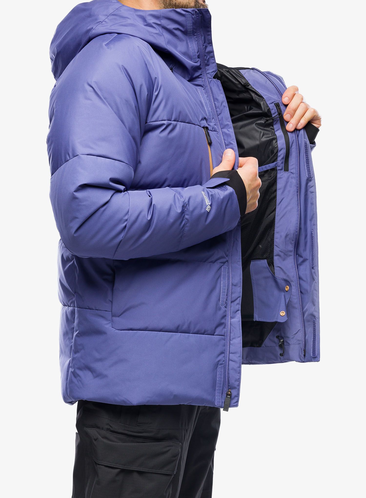 Smučarska jakna The North Face Corefire Down Windstopper Jacket - cave blue
