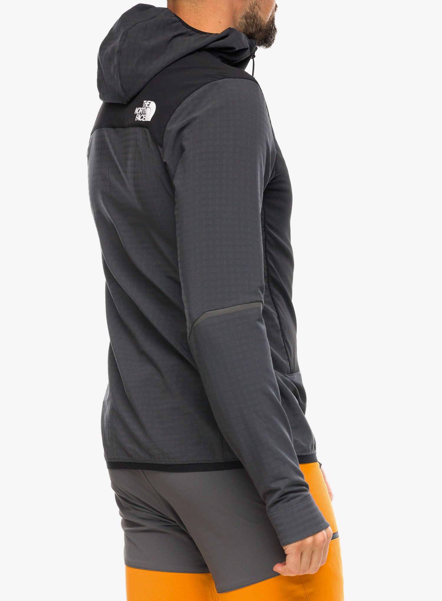 Jakna za turno smučanje The North Face Dawn Turn Hybrid Ventrix Midlayer - grey/orange