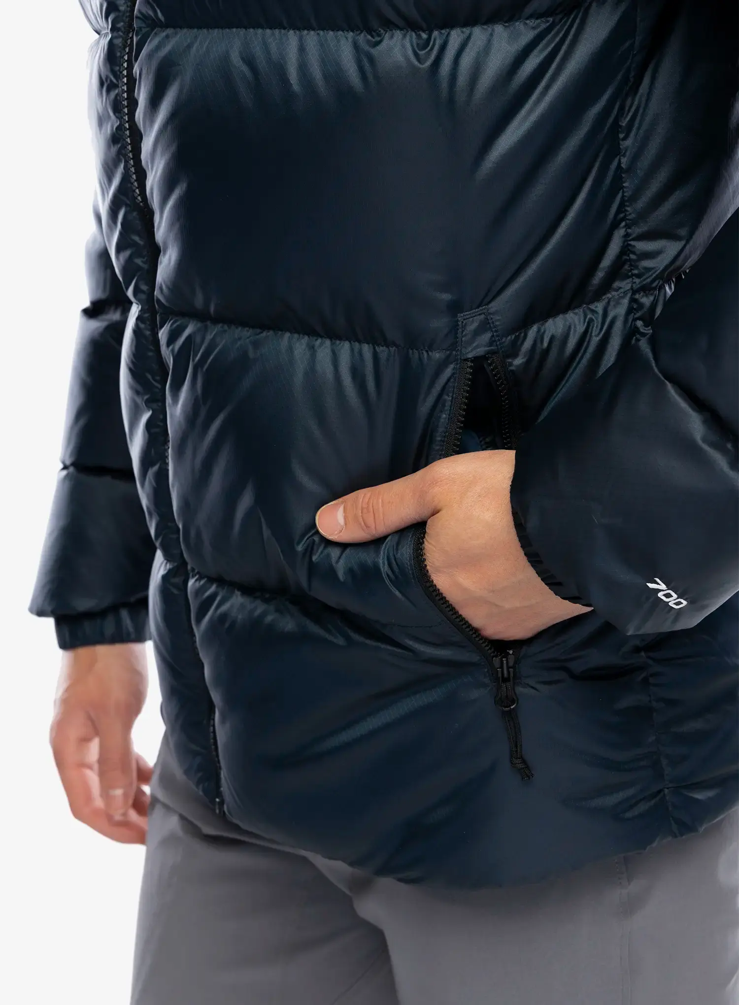 Puhovka The North Face Diablo Down 2.0 Jacket - shady blue black heather