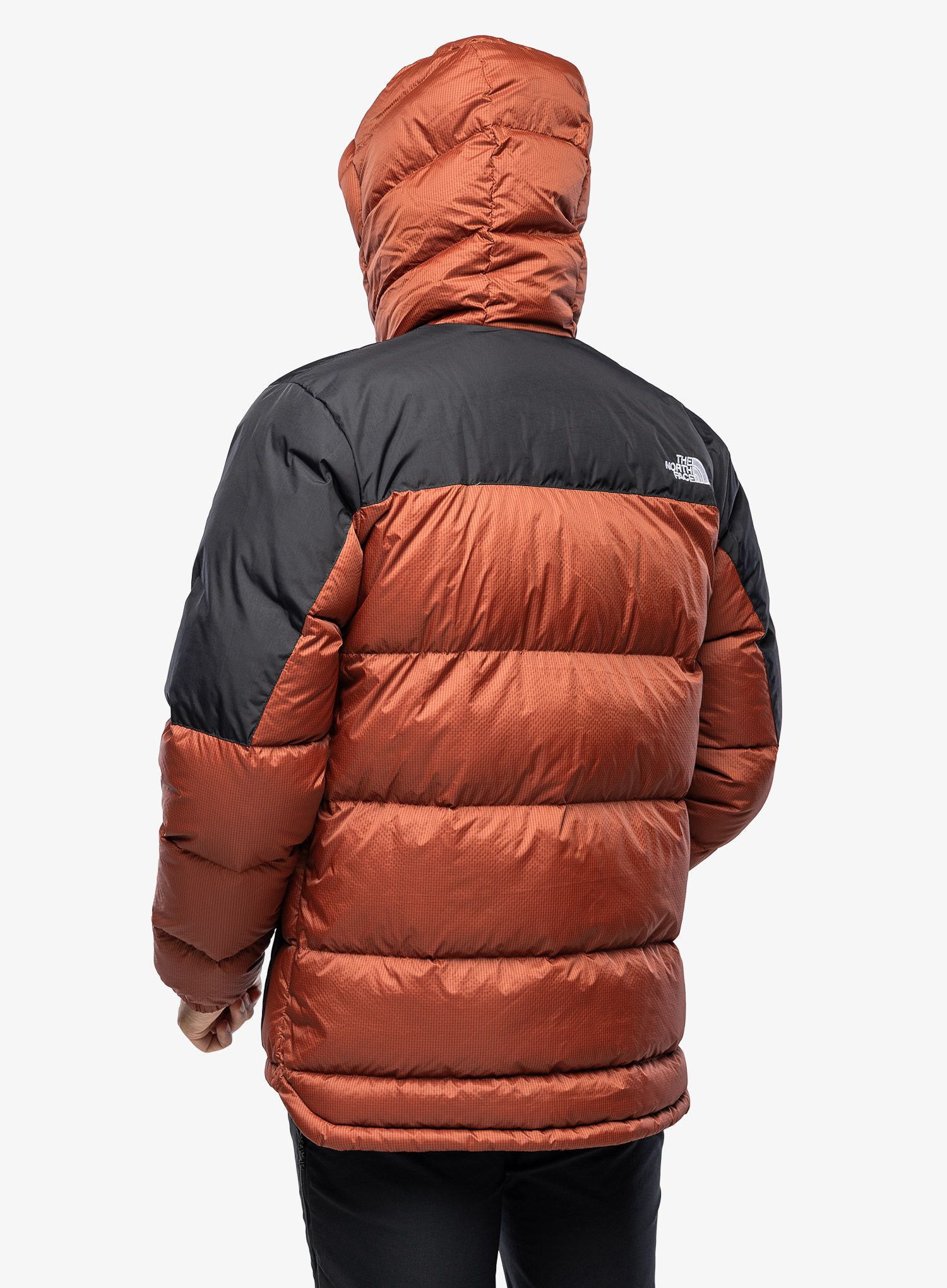 Puhovka The North Face Diablo Down Jacket Hoodie - brown/black