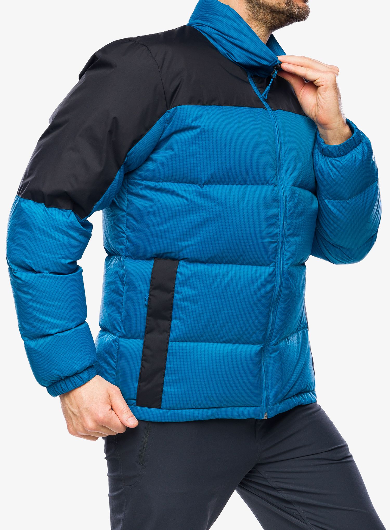 Puhovka The North Face Diablo Down Jacket - adriatic blue/tnf black