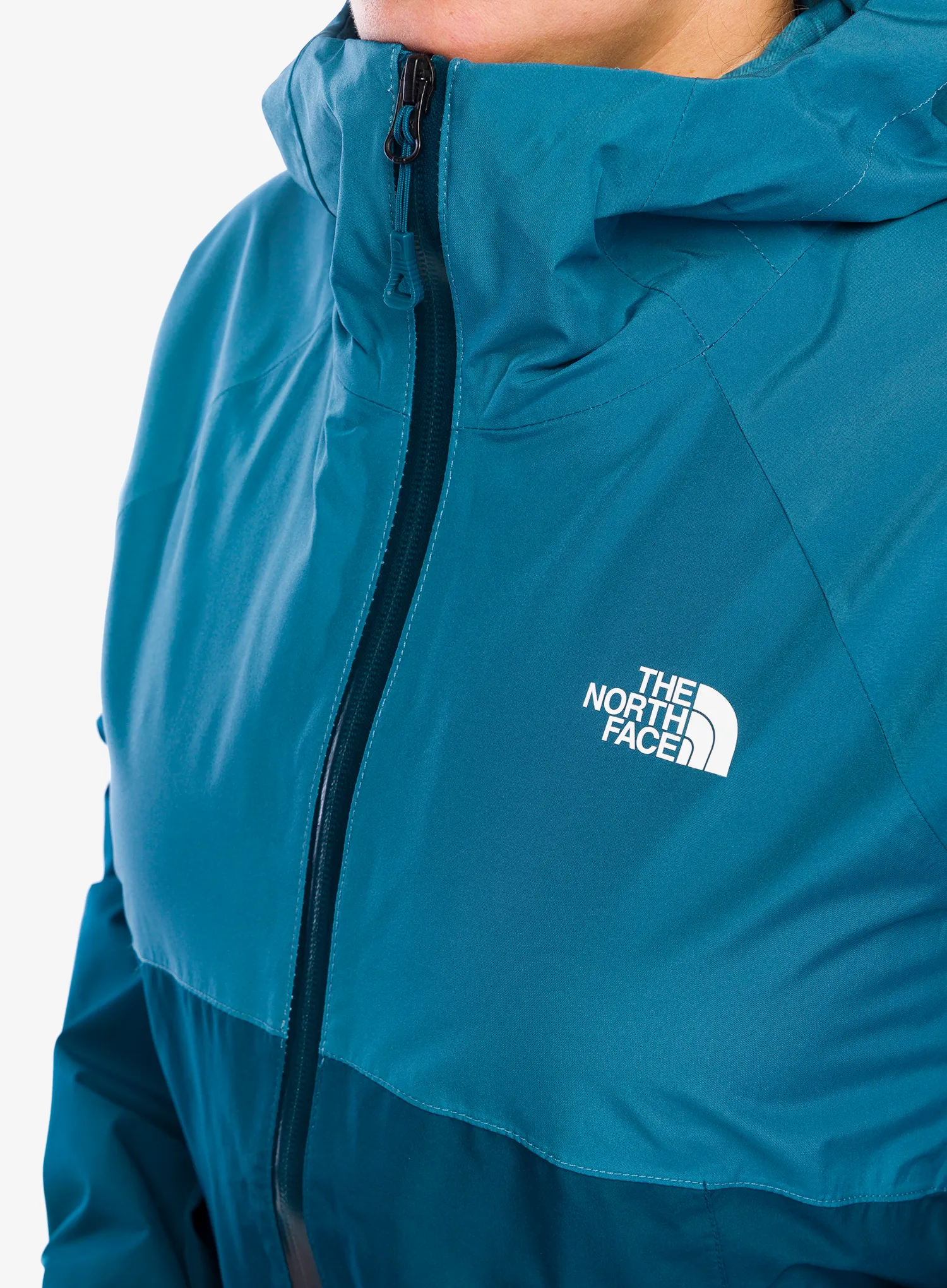 Ženska nepremočljiva jakna The North Face Diablo Dynamic Zip-In Jacket - mallard blue/midnight petrol