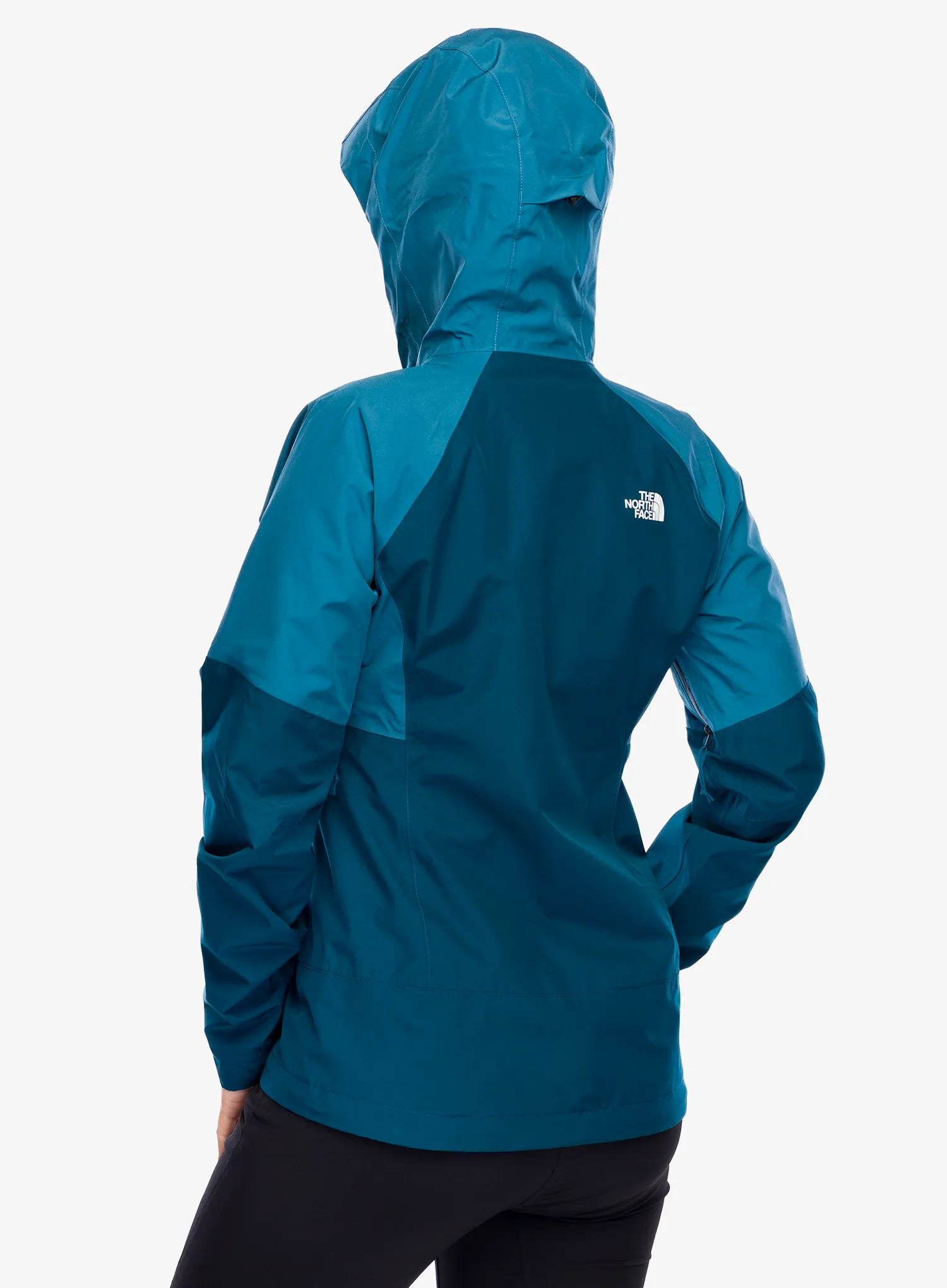 Ženska nepremočljiva jakna The North Face Diablo Dynamic Zip-In Jacket - mallard blue/midnight petrol