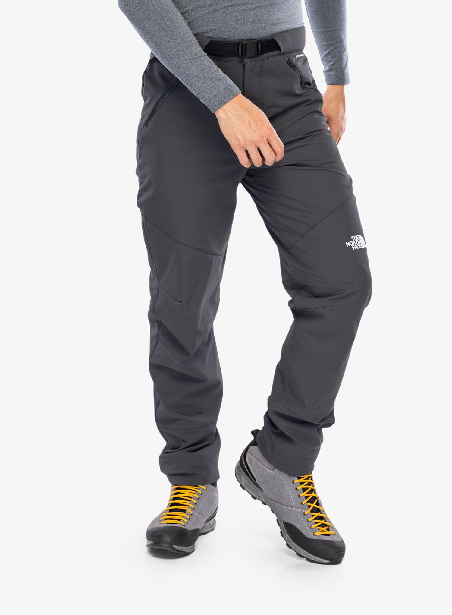 Softshell hlače The North Face Diablo Reg Tapered Pant - asphalt grey
