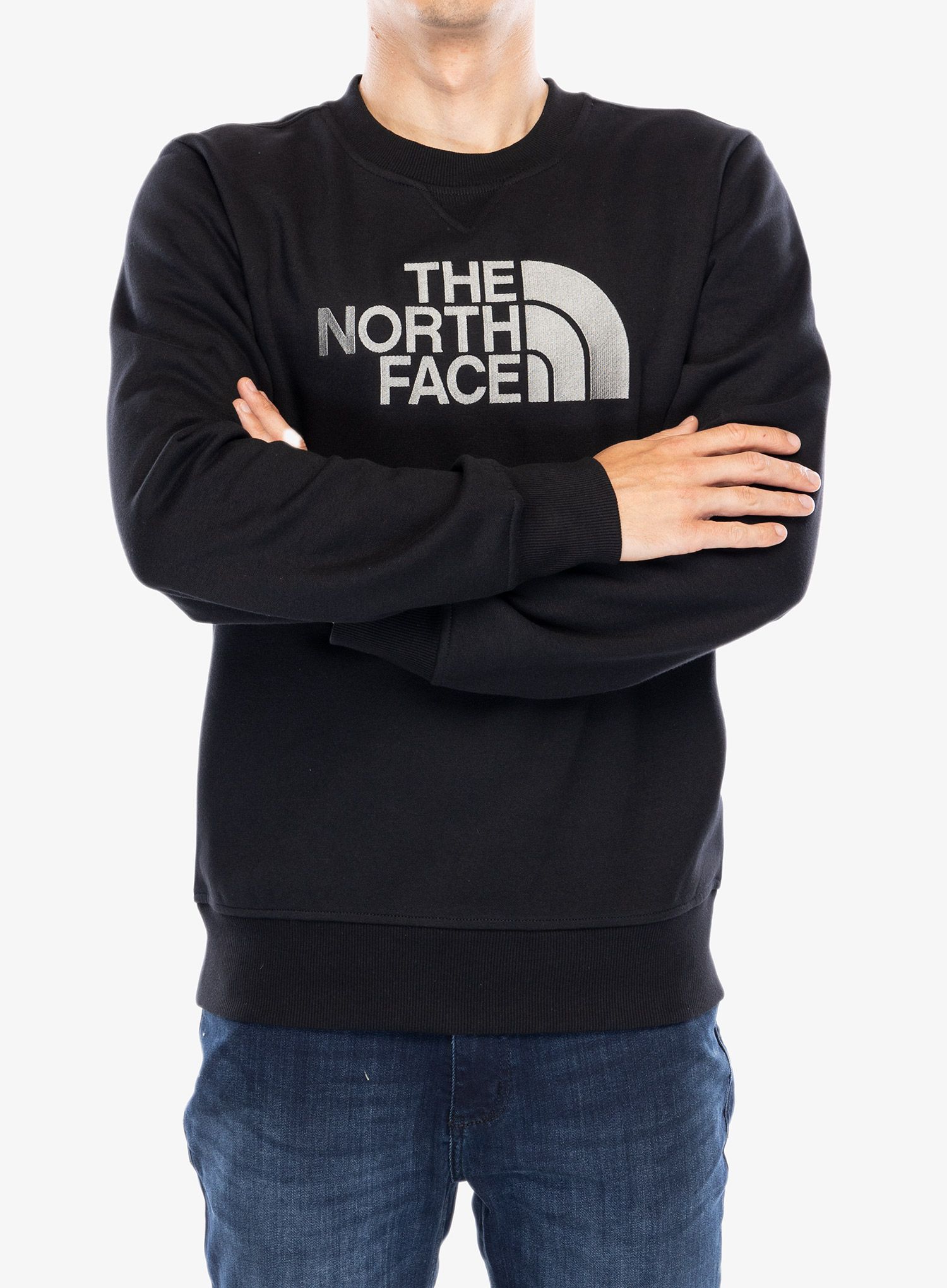 Puloverji brez kapuce The North Face Drew Peak Crew - tnf black