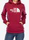 Ženska jopa s kapuco The North Face Drew Peak Pullover Hoodie - beetroot