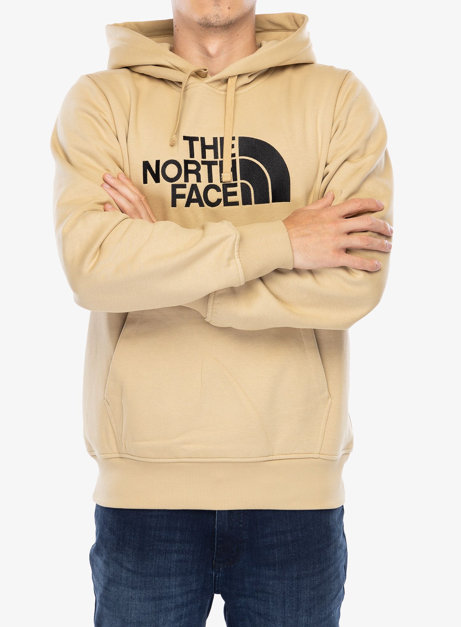 Jopica s kapuco The North Face Drew Peak Pullover Hoodie - khaki stone