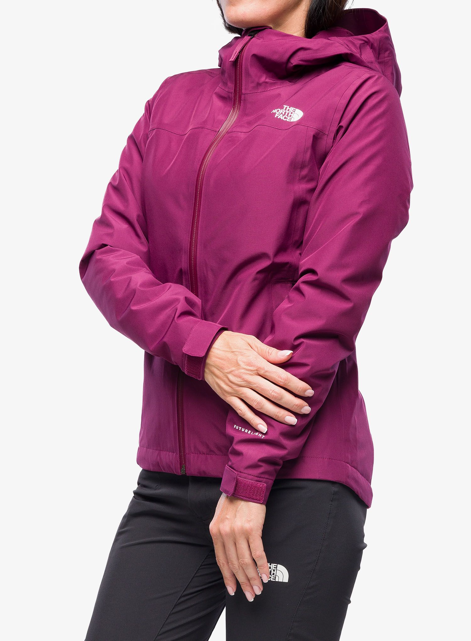 Ženska jakna The North Face Dryzzle FUTURELIGHT Insulated Jkt - boysenberry
