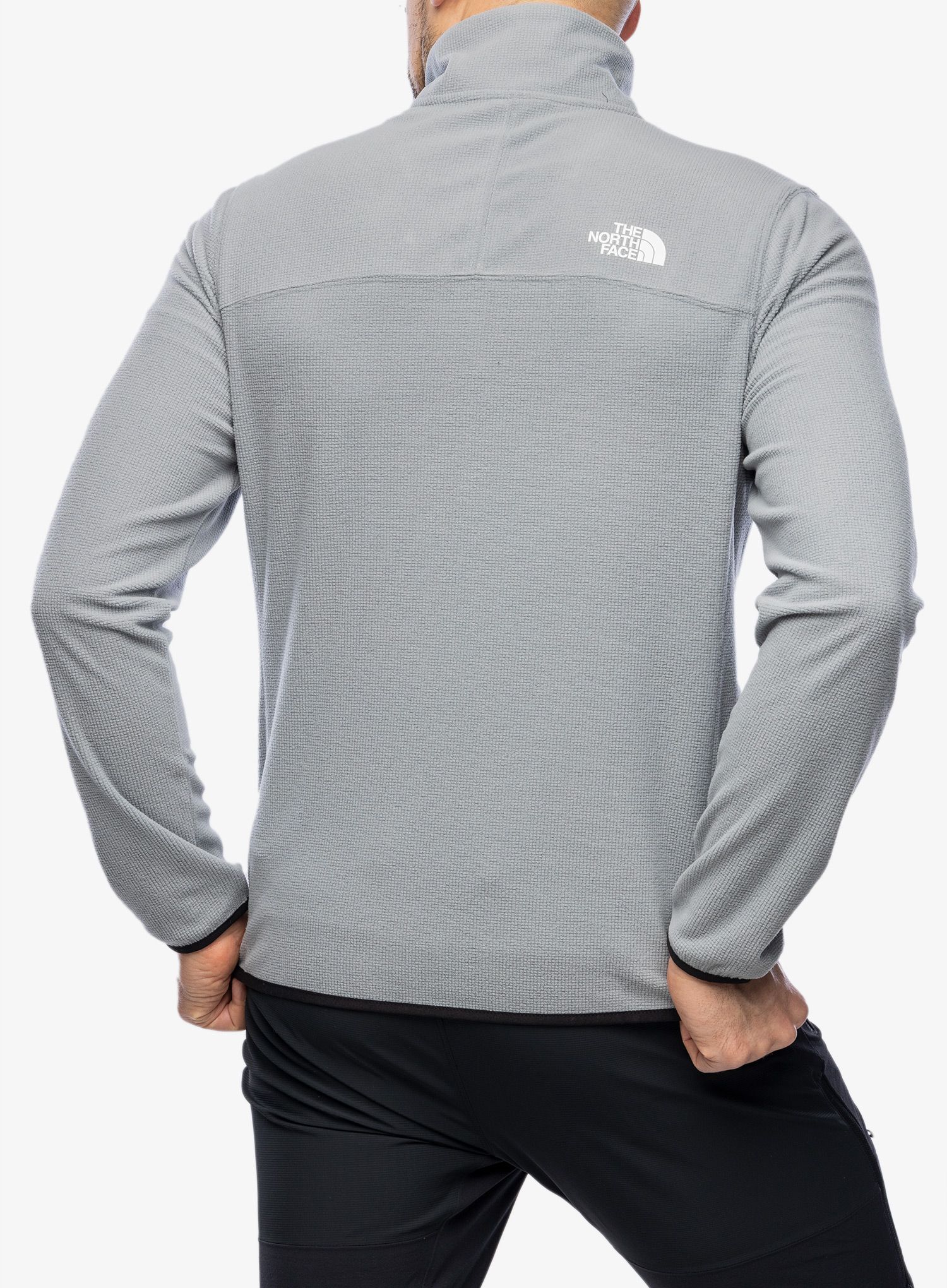 Flis The North Face Experit Grid Fleece - monument grey/black