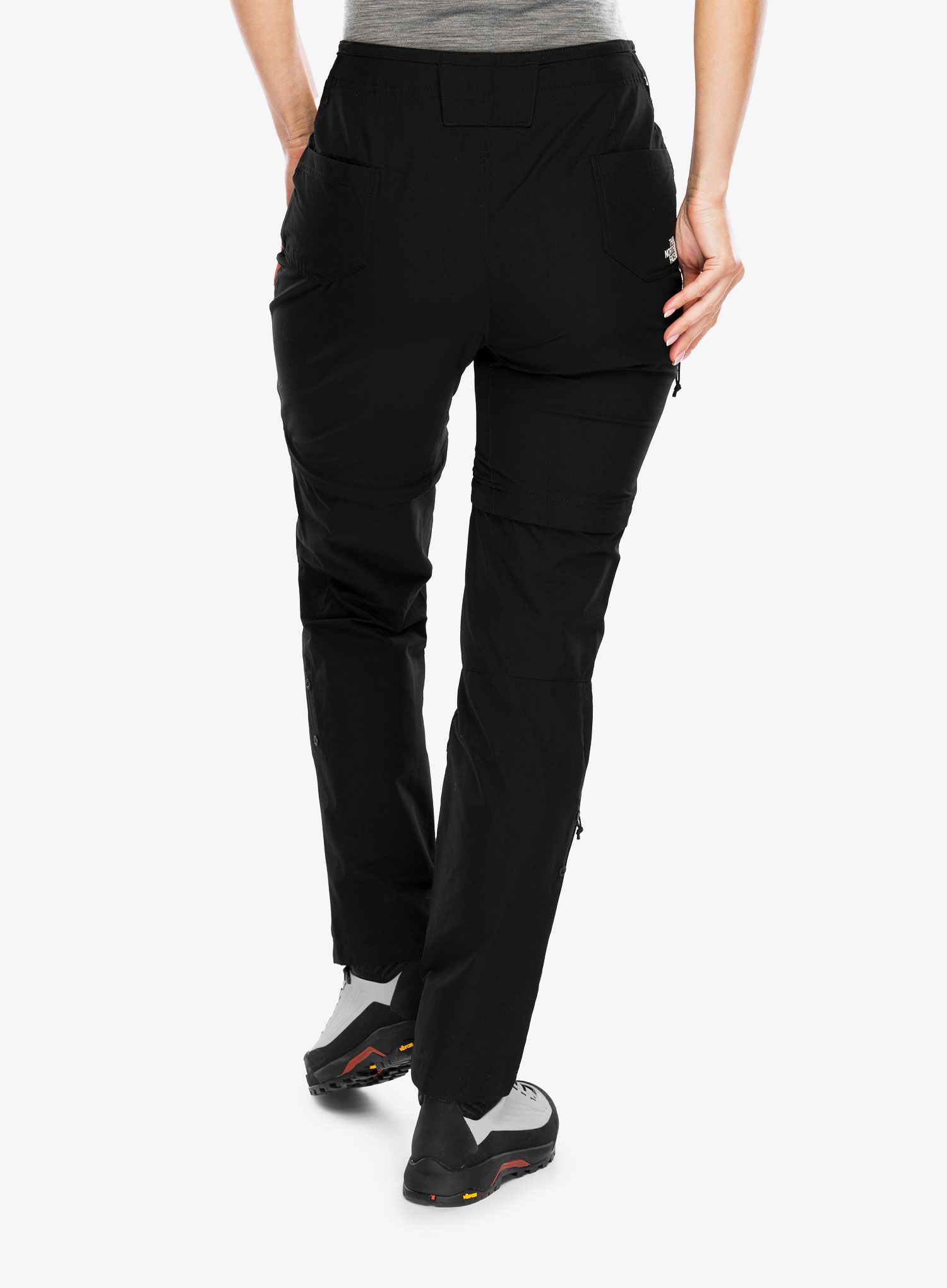 Ženske hlače The North Face Exploration Conv Reg Straight Pant-Eu - tnf black