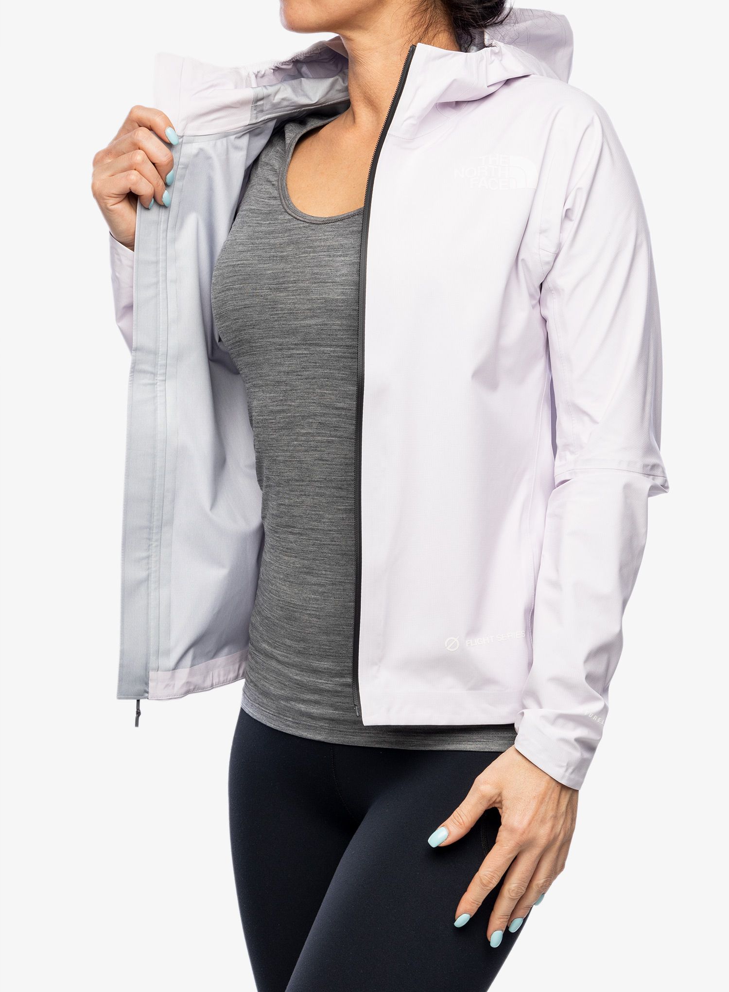 Ženska jakna The North Face Flight Lightriser FUTURELIGHT Jacket - lavender fog