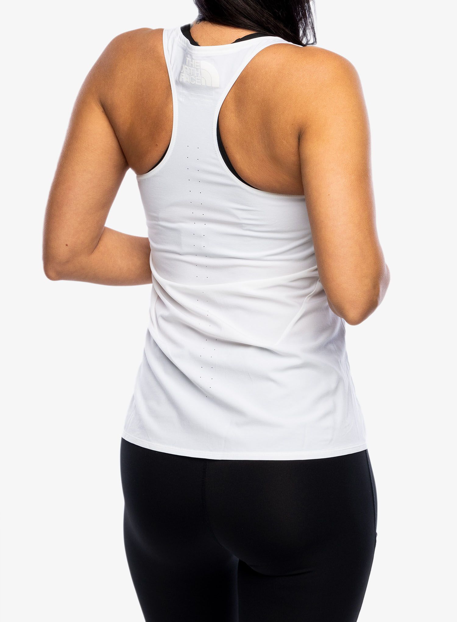 Športni top The North Face Flight Weightless Tank - tnfwht/lvndrfgfrelcbprint