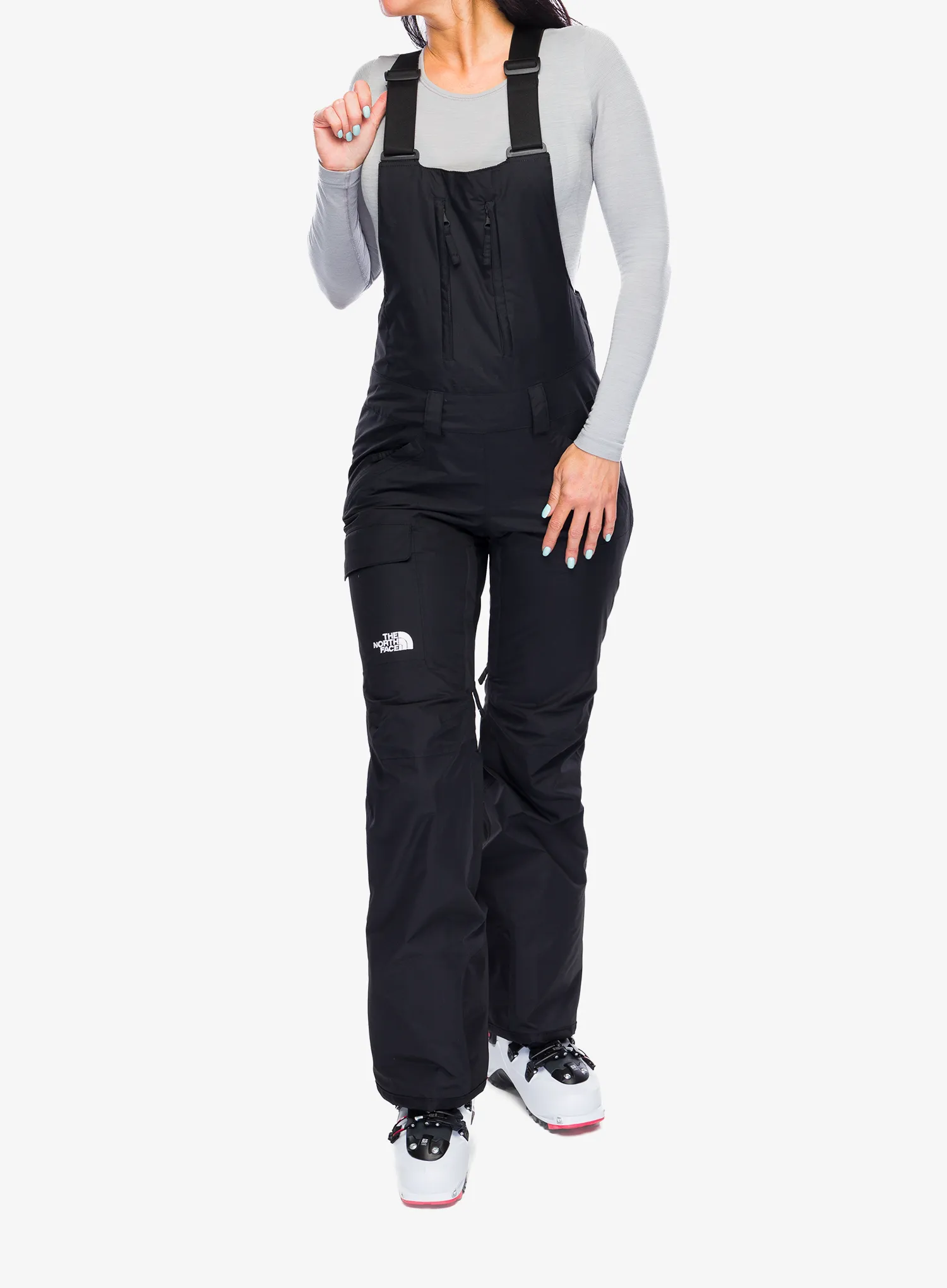 Ženske smučarske hlače The North Face Freedom Bib - tnf black