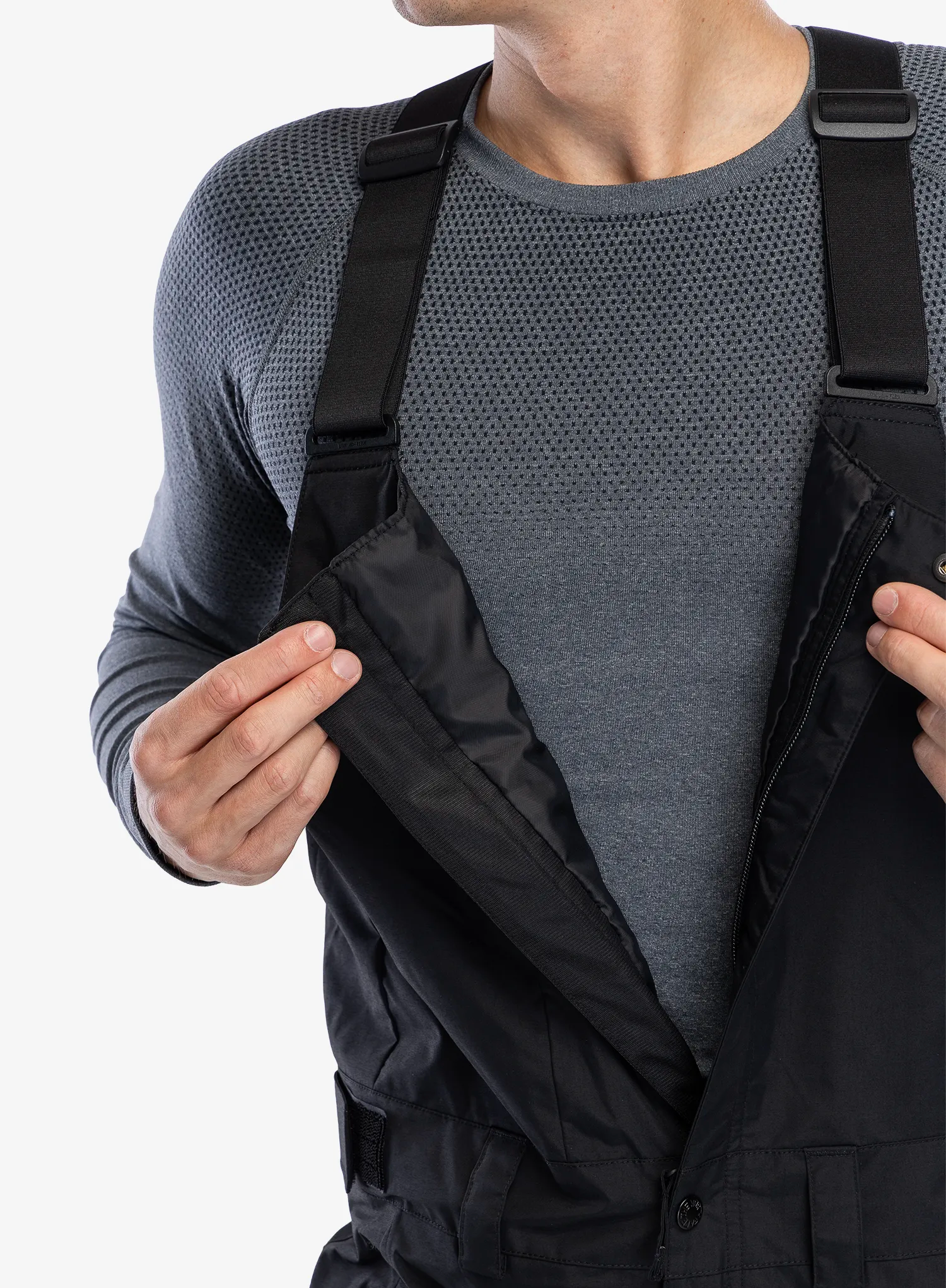 Moške smučarske hlače The North Face Freedom Bib - tnf black