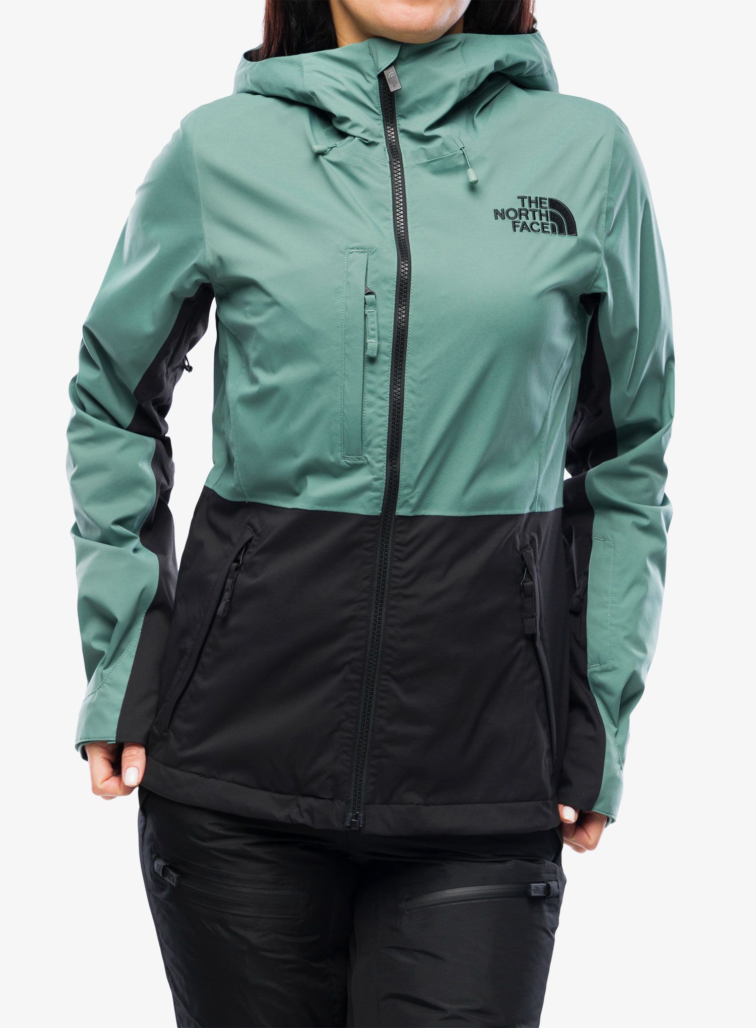 Ženska smučarska jakna The North Face Freedom Stretch Jacket - dark sage/black