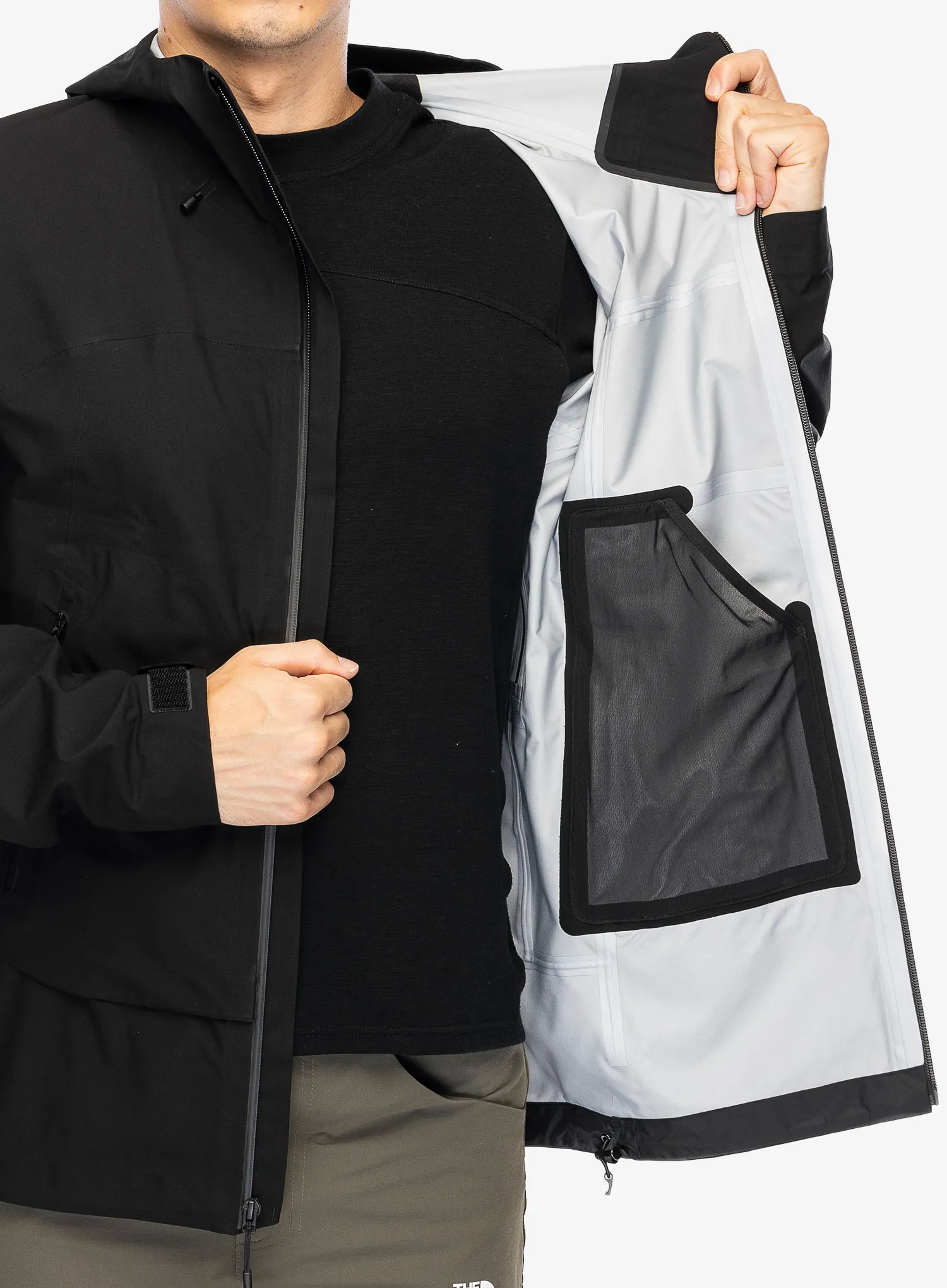 Nepremočljiva jakna The North Face Frontier Futurelight Jacket - tnf black