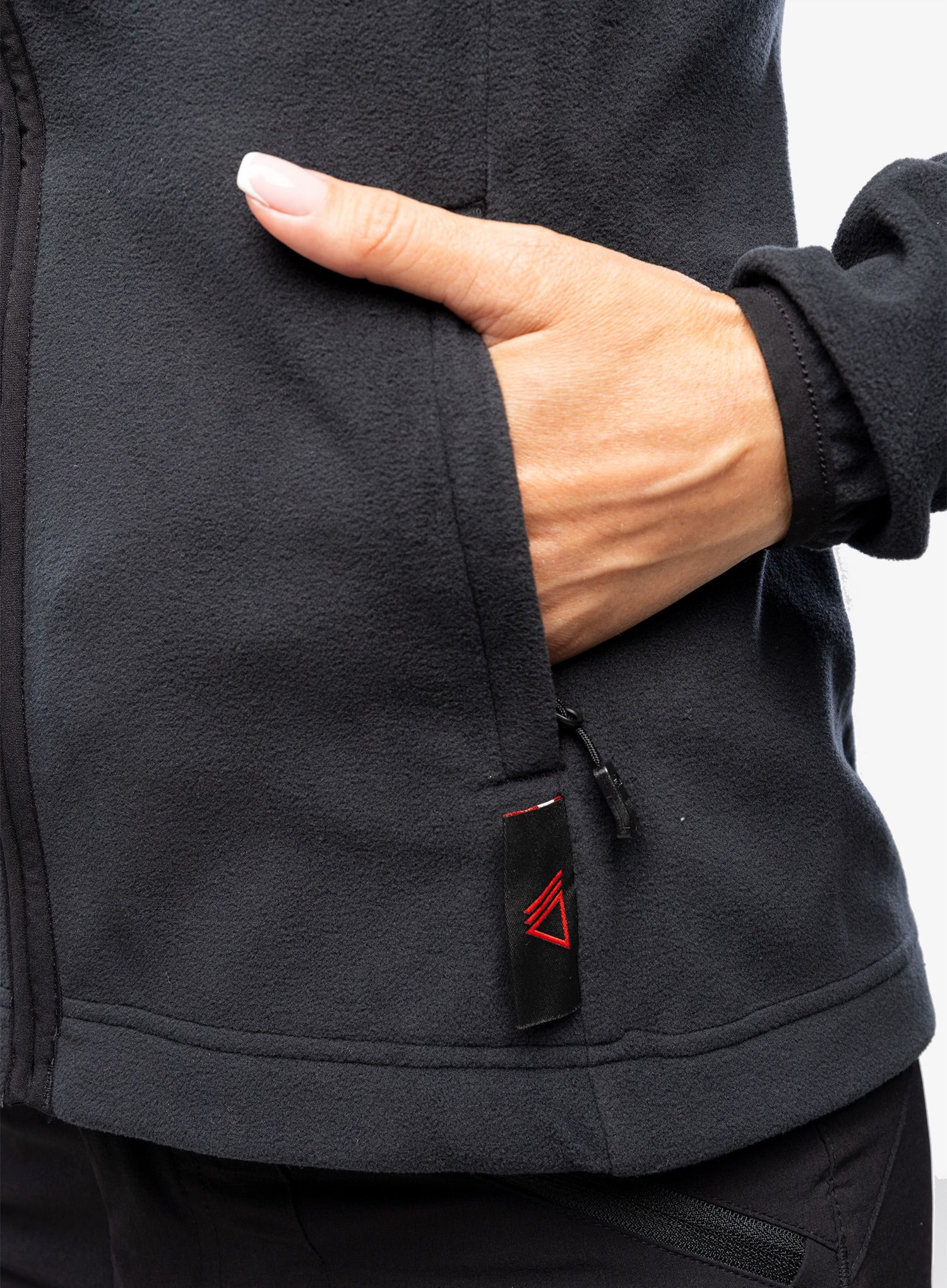 Ženska jopica The North Face Homesafe Full Zip Fleece - tnf black