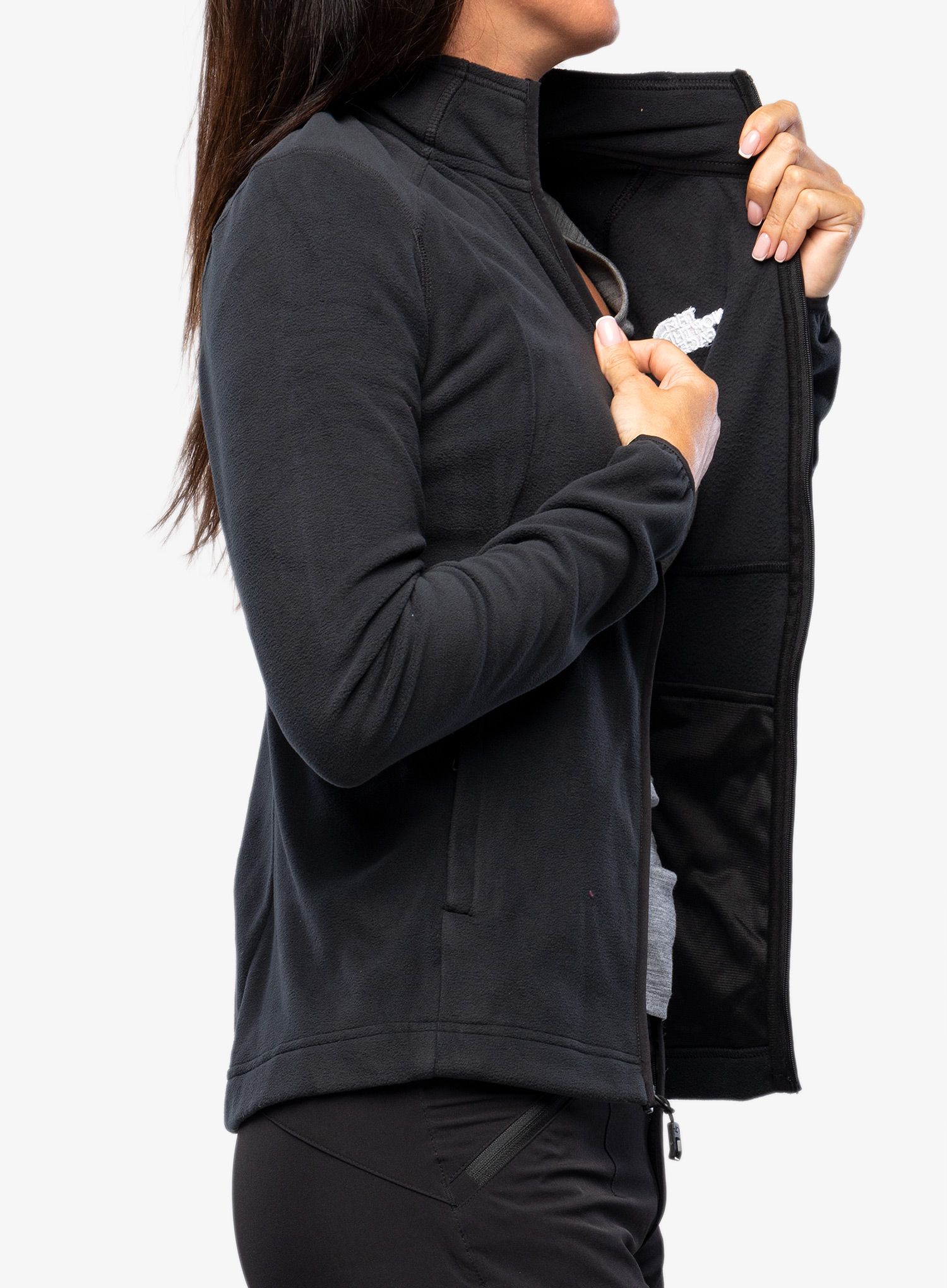 Ženska jopica The North Face Homesafe Full Zip Fleece - tnf black