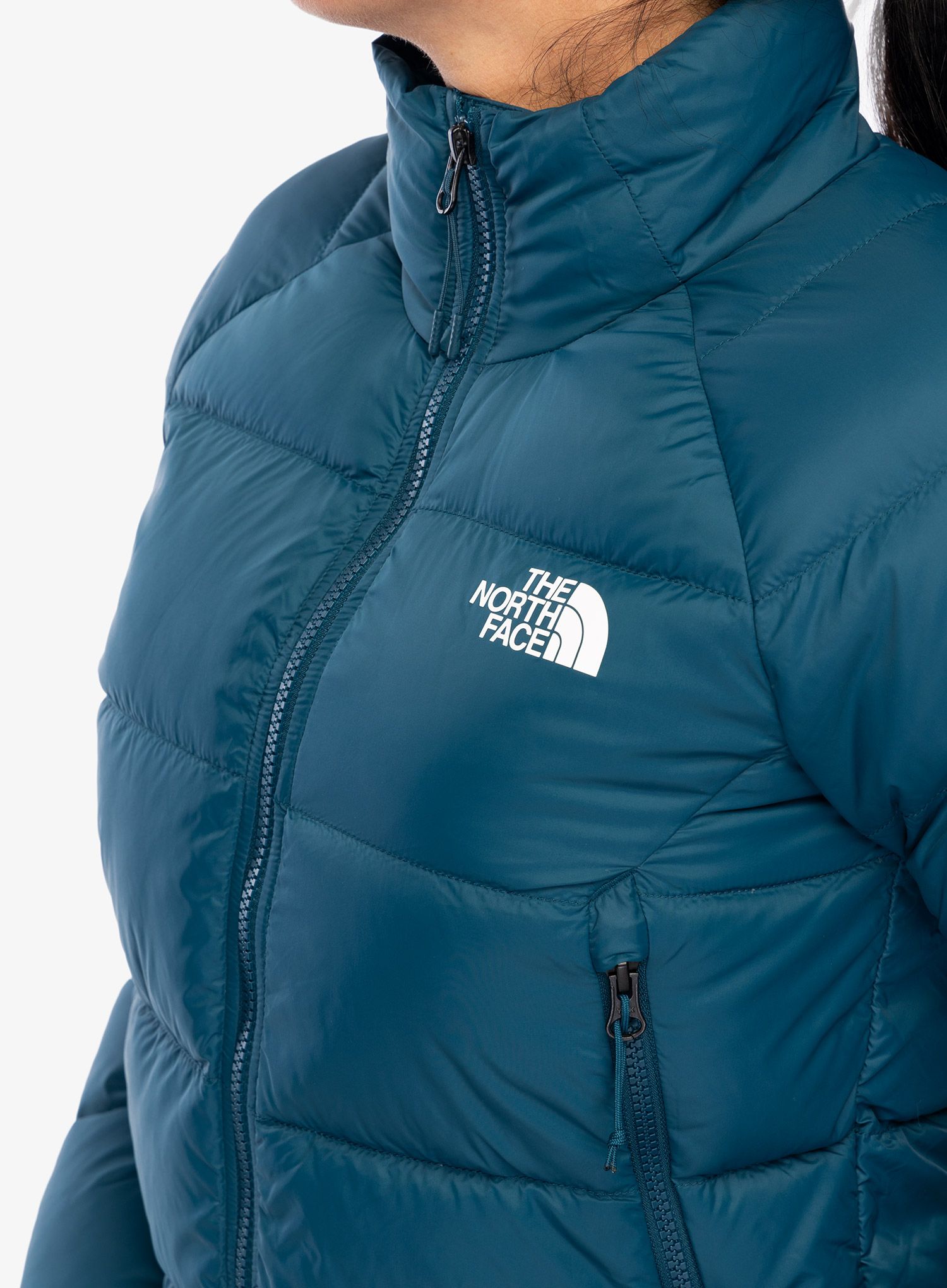 Ženska puhovka The North Face Hyalite Down Jacket Eu Only - midnight petrol