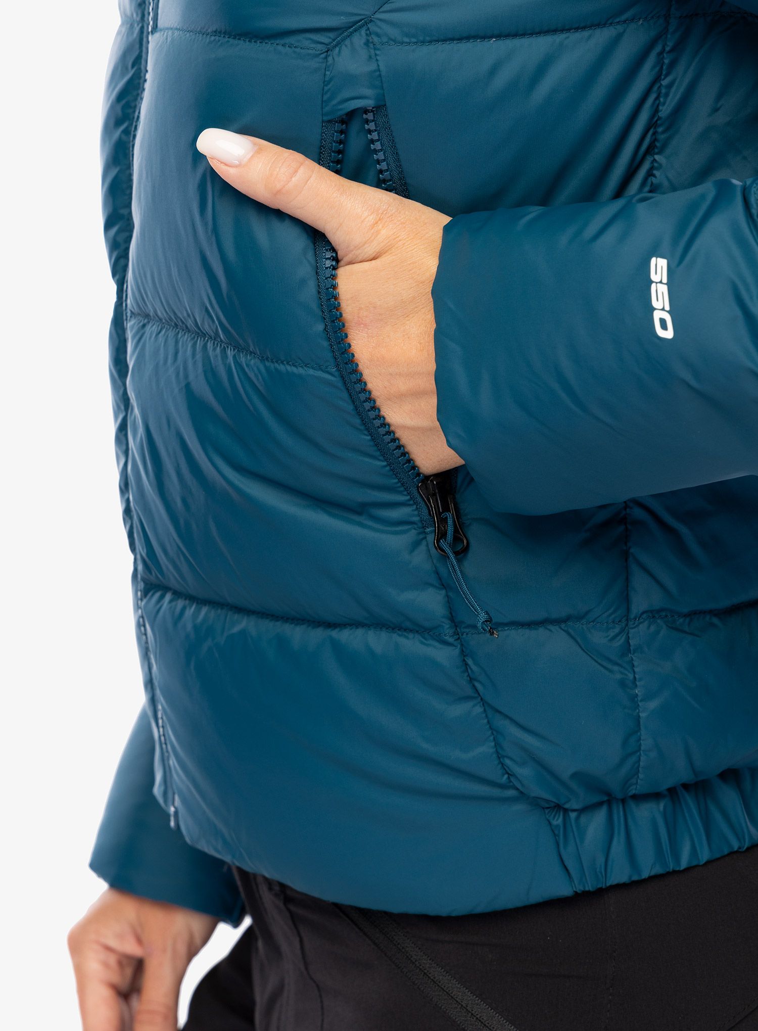 Ženska puhovka The North Face Hyalite Down Jacket Eu Only - midnight petrol