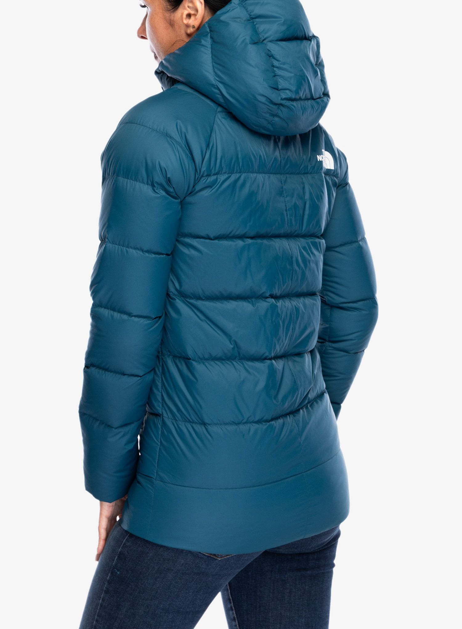 Puhast plašč The North Face Hyalite Down Parka - midnight petrol