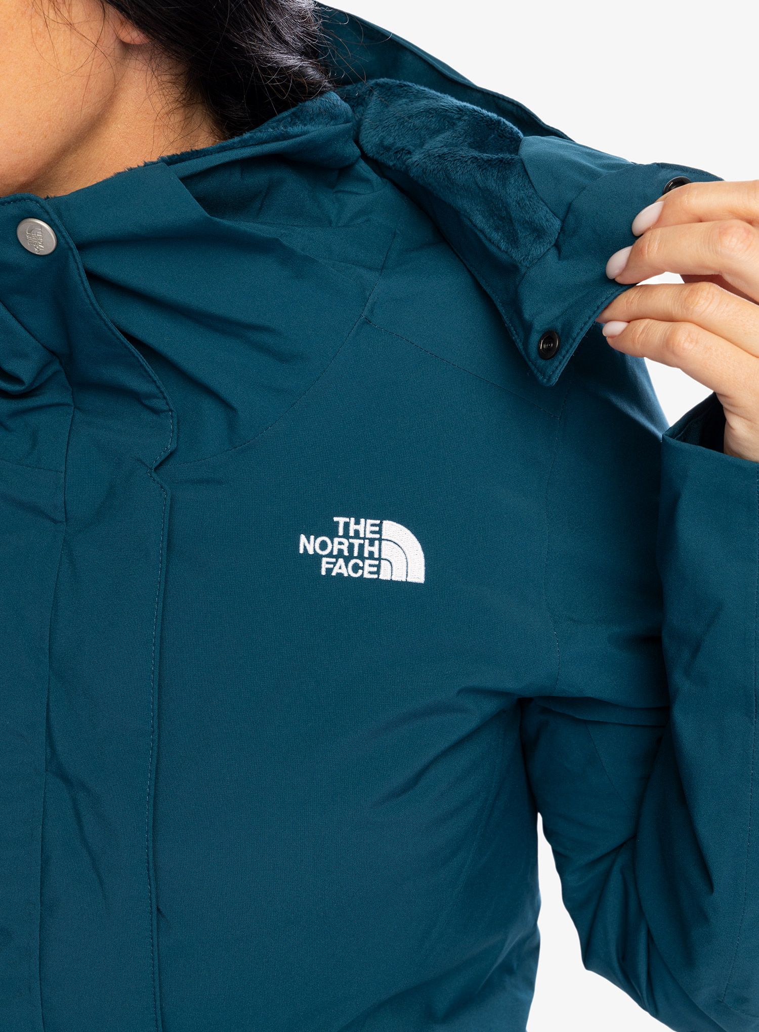 Ženska jakna The North Face Inlux Insulated Jacket - midnight petrol