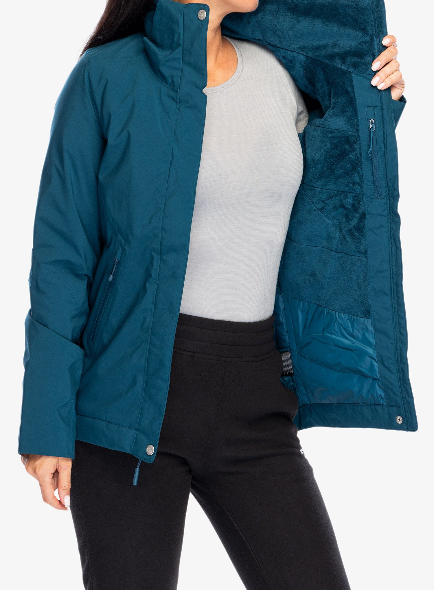 Ženska jakna The North Face Inlux Insulated Jacket - midnight petrol