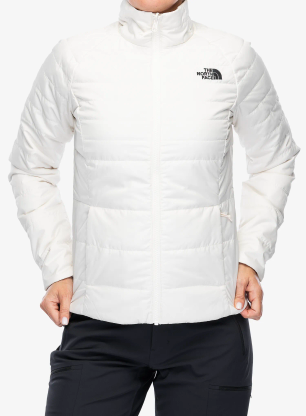Ženska jakna 3v1 The North Face Inlux Triclimate - beetroot dark/white dune