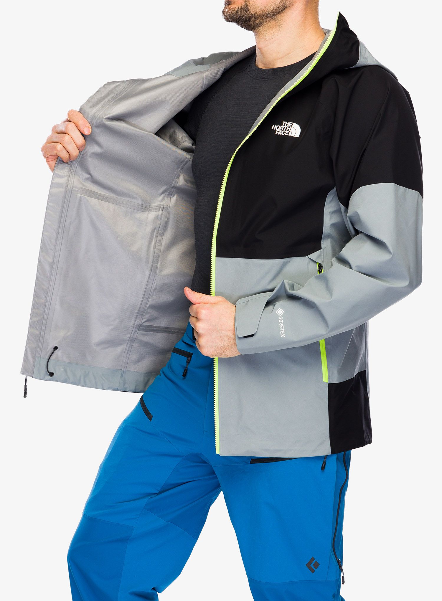 GORE-TEX jakna The North Face Jazzi GTX Jacket - monument grey/black