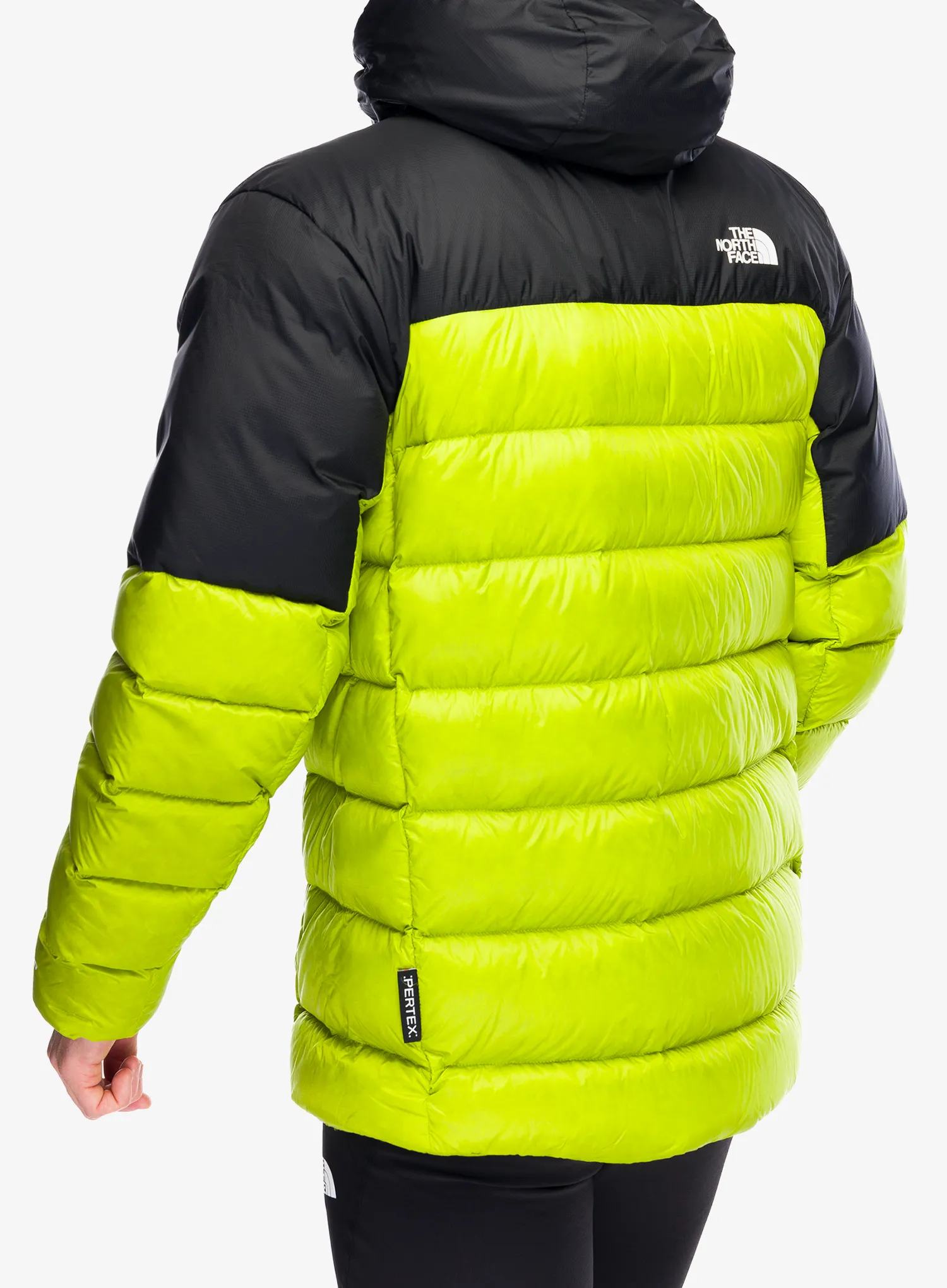 Puhovka The North Face Kalix Down Hoodie - meadow grass/tnf black