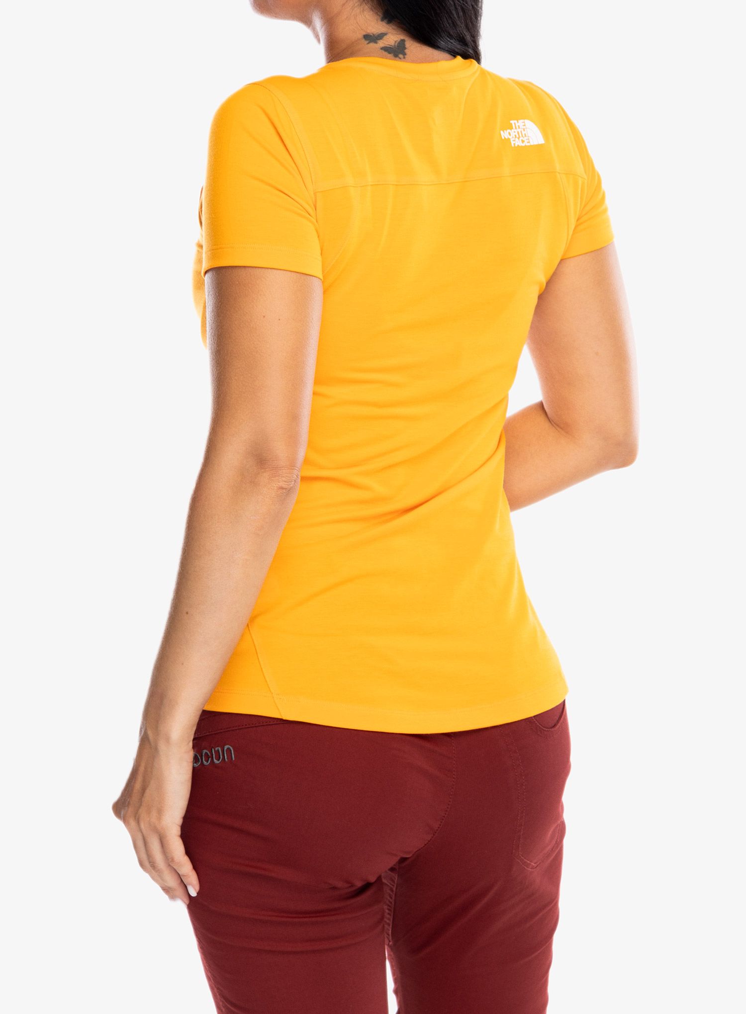 Ženska majica The North Face Lightning Alpine S/S Tee - apricot glaze
