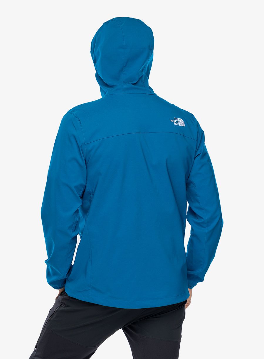 Softshell The North Face Nimble Hoodie - adriatic blue