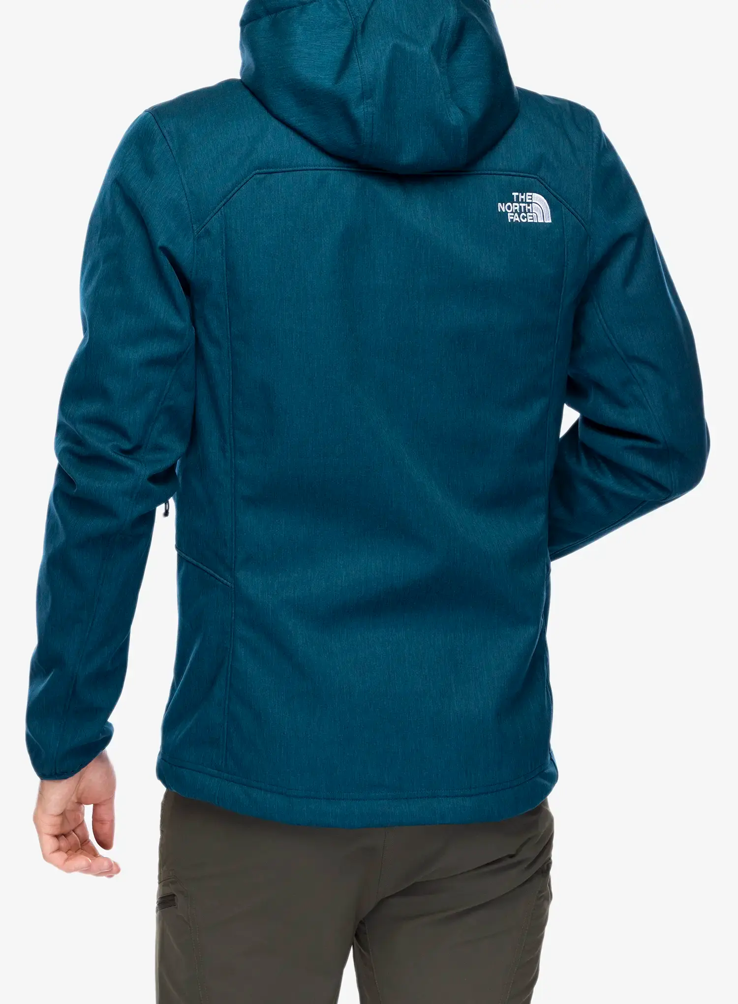Softshell jakna The North Face Quest Hooded Softshell - midnight petrol dark heather