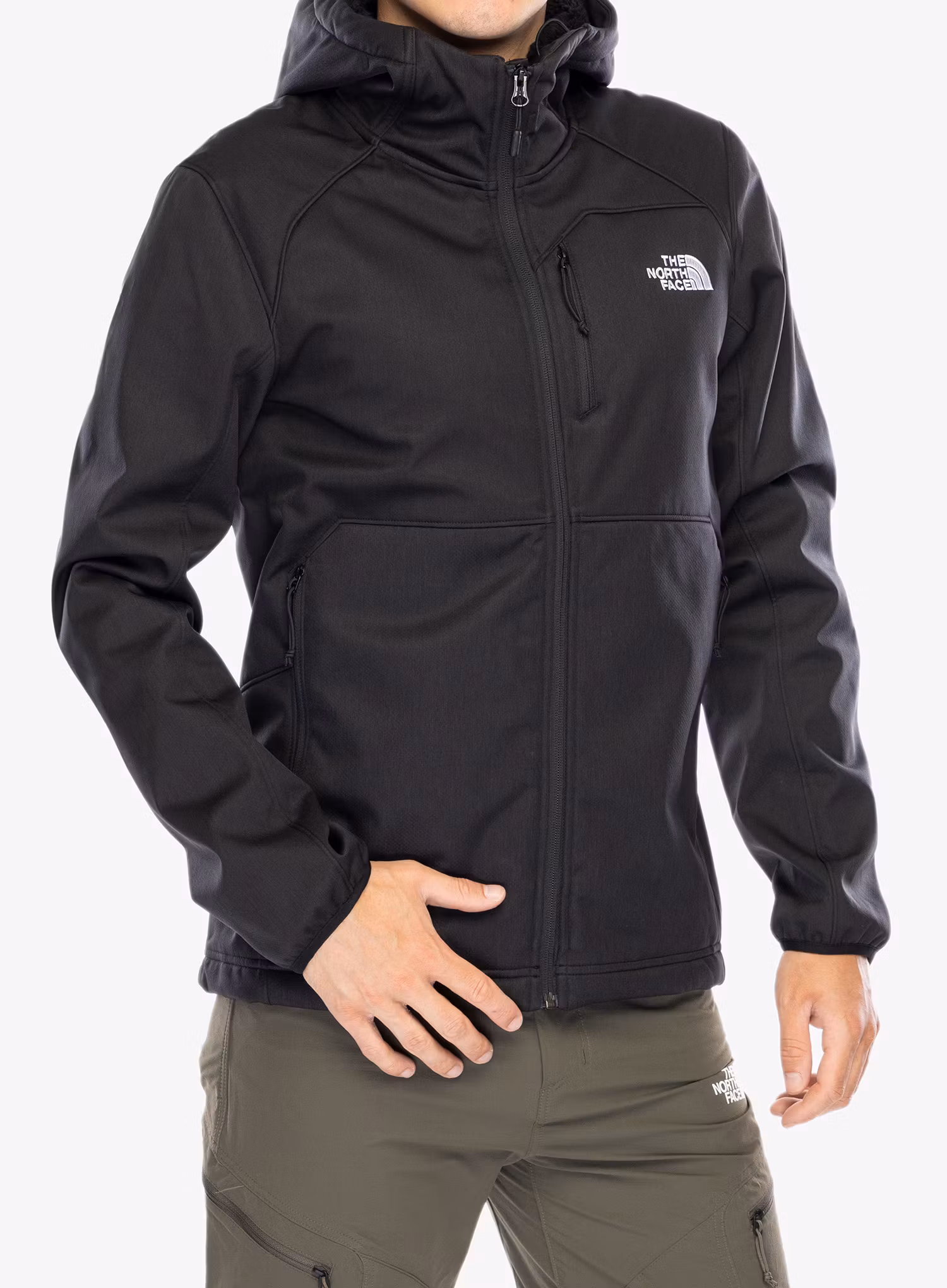 Softshell jakna The North Face Quest Hooded Softshell - tnf black