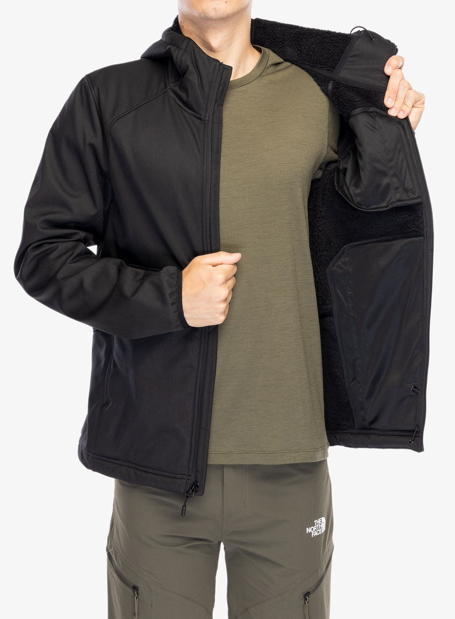 Softshell jakna The North Face Quest Hooded Softshell - tnf black