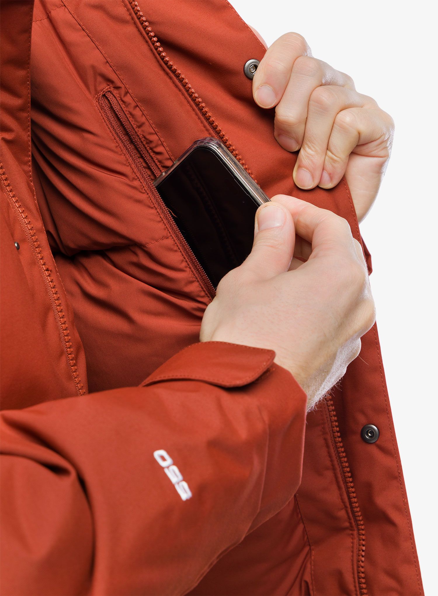 Zimska jakna The North Face Recycled Mcmurdo - brandy brown